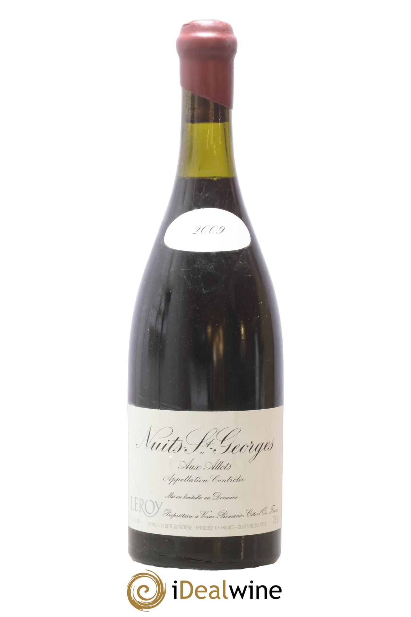 Nuits-Saint-Georges Aux Allots Leroy (Domaine) 2009 - Lot de 1 bouteille - 0