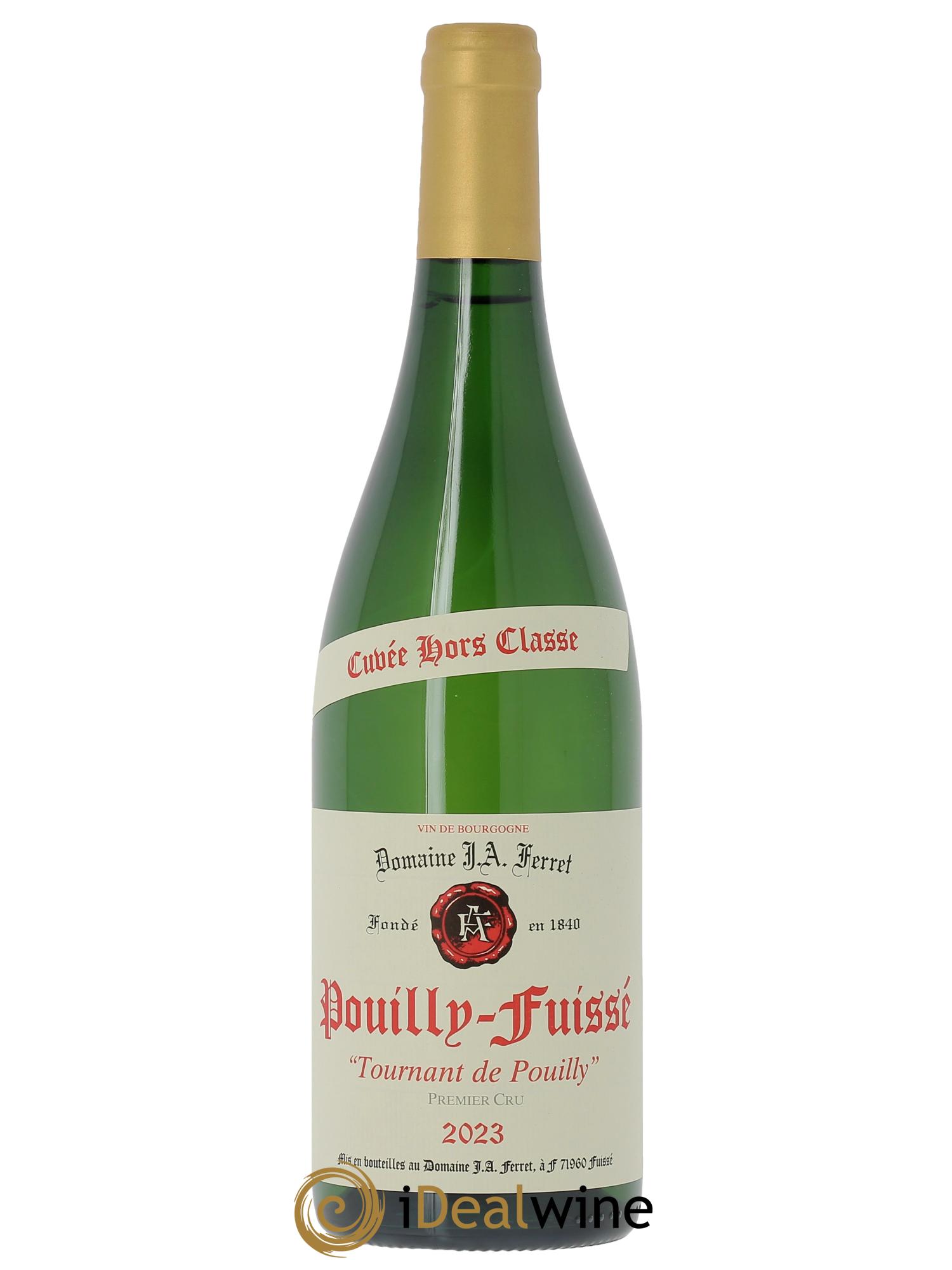 Pouilly-Fuissé 1er Cru Hors Classe Tournant de Pouilly J.A. Ferret (Domaine) 2023 - Lotto di 1 bottiglia - 0
