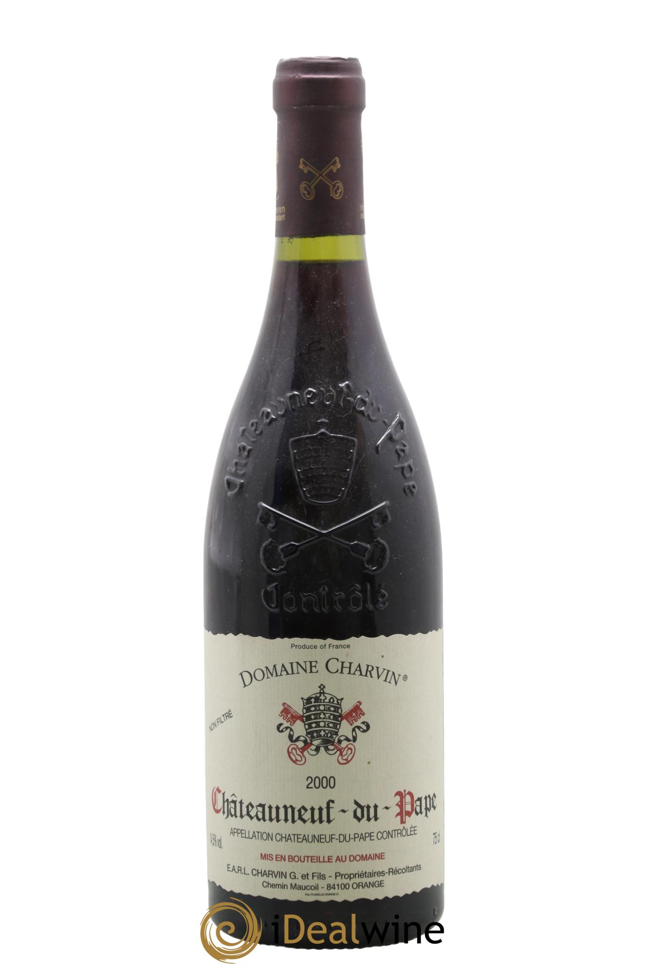 Châteauneuf-du-Pape Charvin (Domaine) 2000 - Lot de 1 bouteille - 0