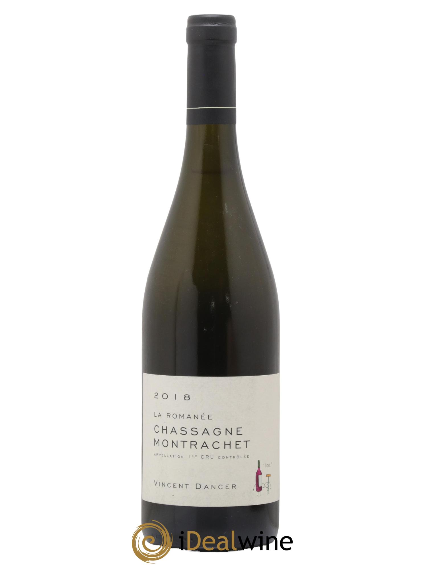 Chassagne-Montrachet 1er Cru La Romanée Vincent Dancer 2018 - Lot de 1 bouteille - 0