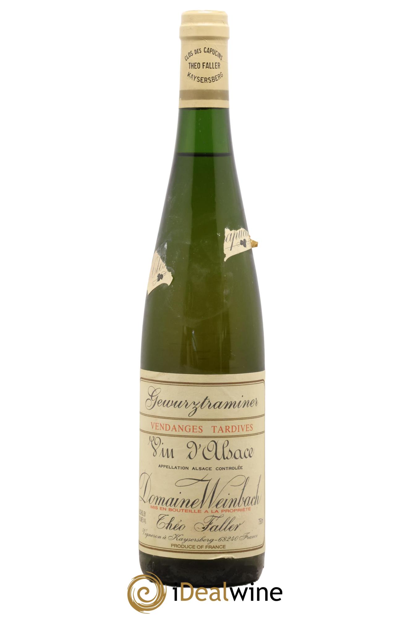 Alsace Gewurztraminer Vendanges Tardives Weinbach (Domaine) - Posten von 1 Flasche - 0