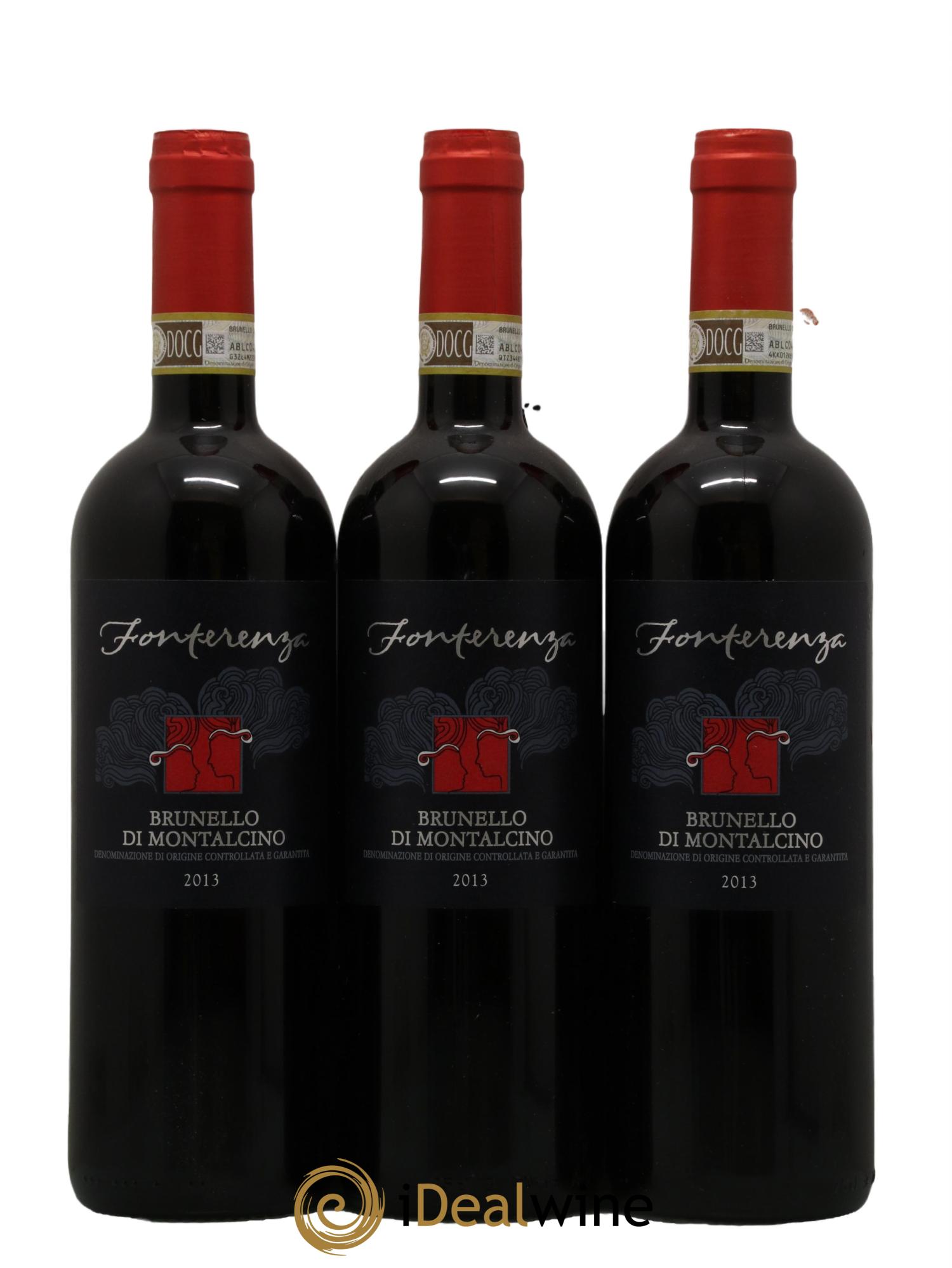Brunello di Montalcino Fonterenza 2013 - Lot de 3 bouteilles - 0