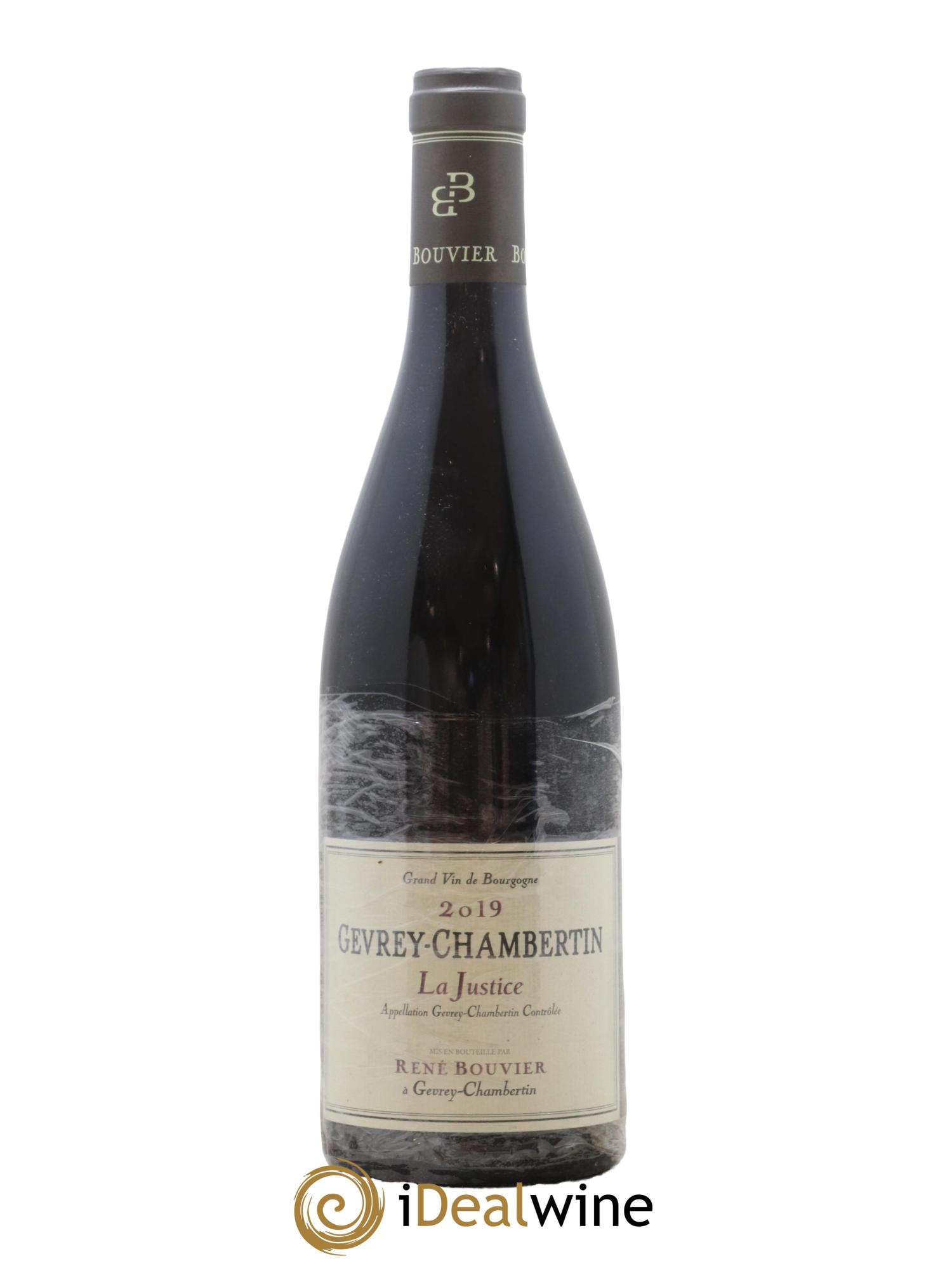 Gevrey-Chambertin La Justice René Bouvier (Domaine) 2019 - Posten von 1 Flasche - 0