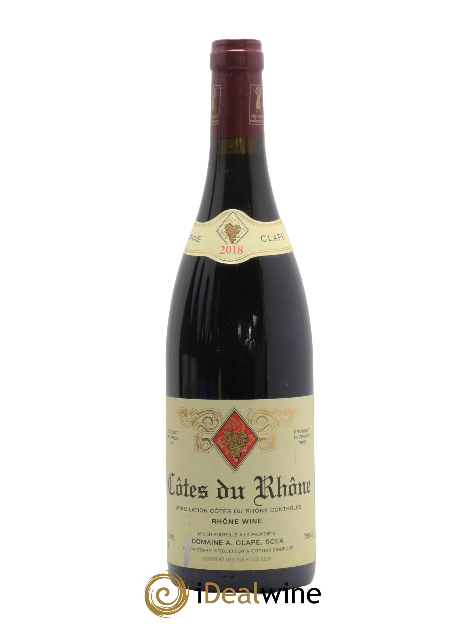 Côtes-du-Rhône Auguste Clape 2018 - Lot of 1 bottle - 0