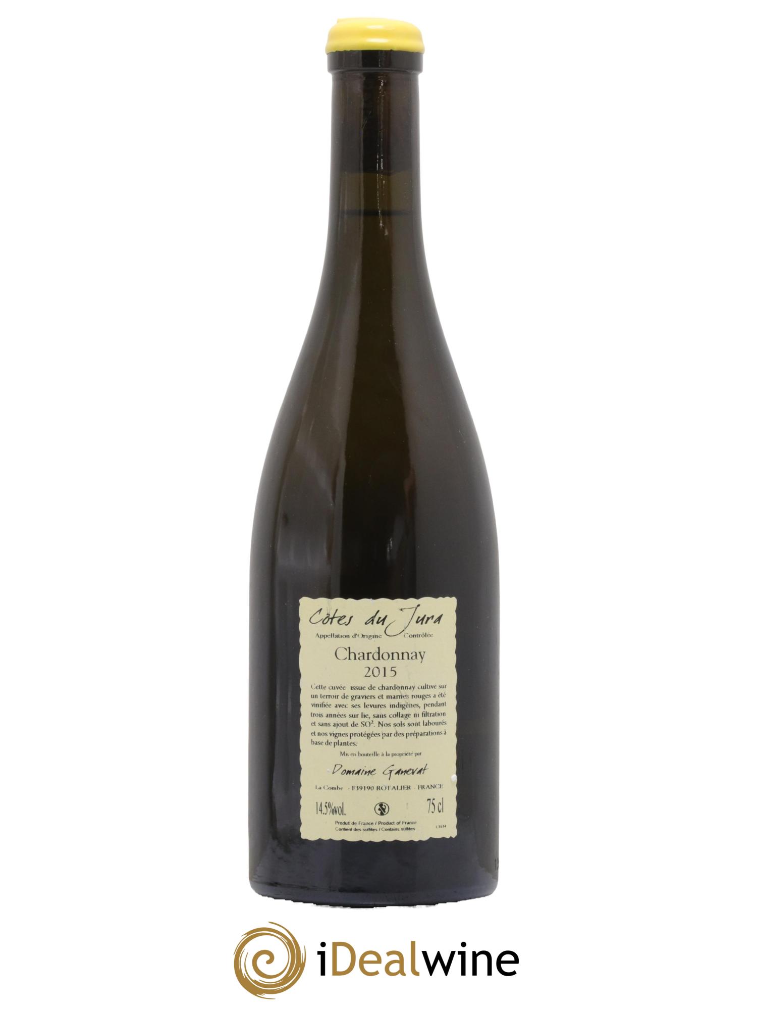 Côtes du Jura Les Gryphées Vieilles Vignes Jean-François Ganevat (Domaine) 2015 - Lot de 1 bouteille - 1