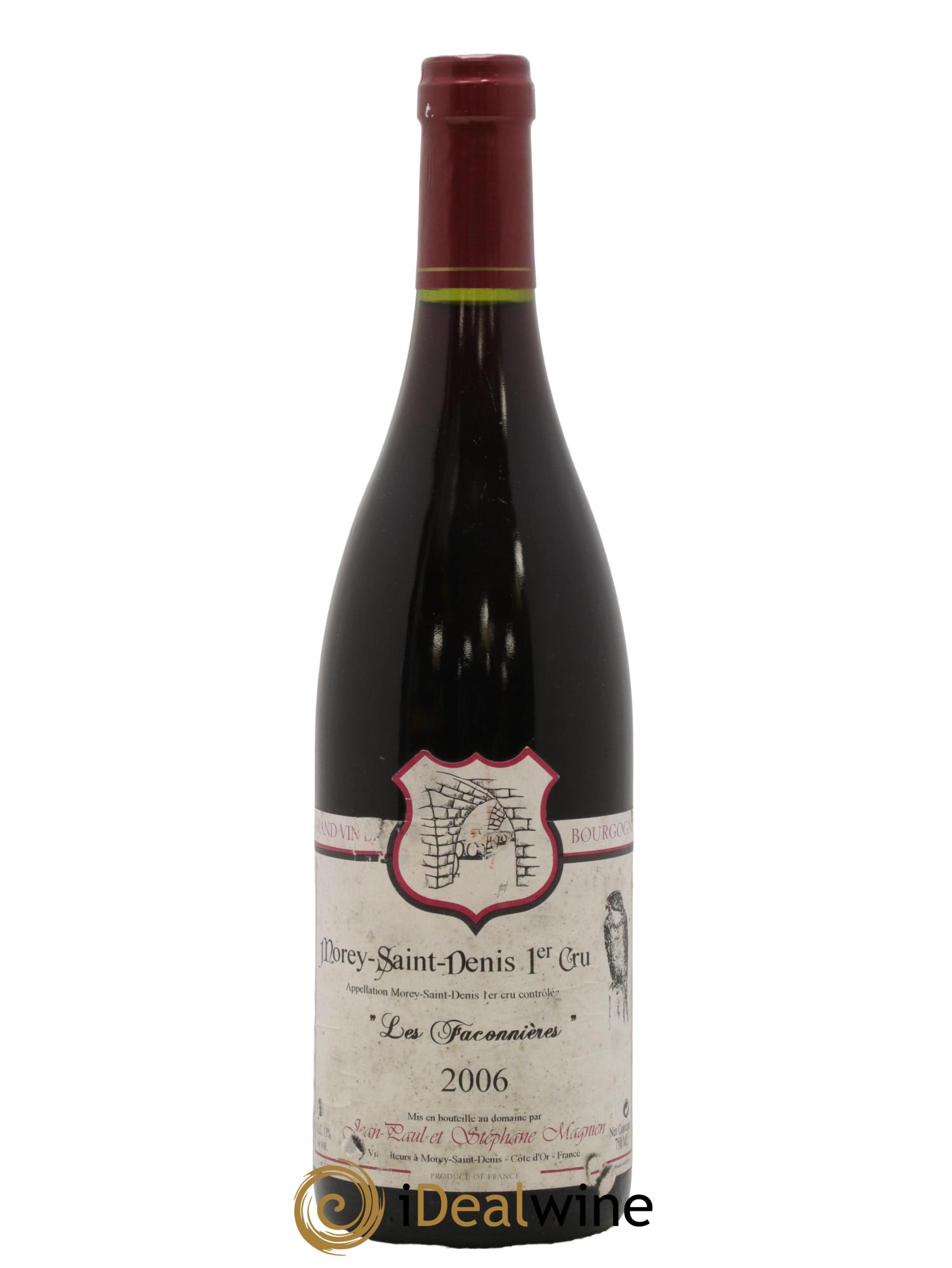 Morey Saint-Denis 1er Cru Les Faconnières Stéphane Magnien (Domaine) 2006 - Lot de 1 bouteille - 0
