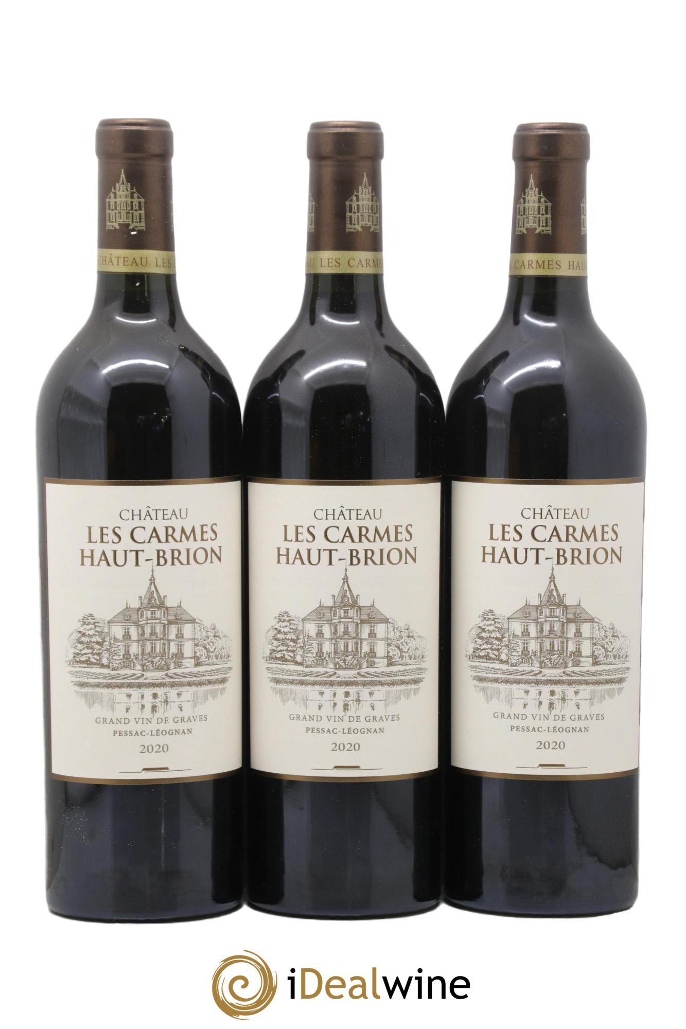Château Les Carmes Haut-Brion 2020 - Lot de 6 bouteilles - 2