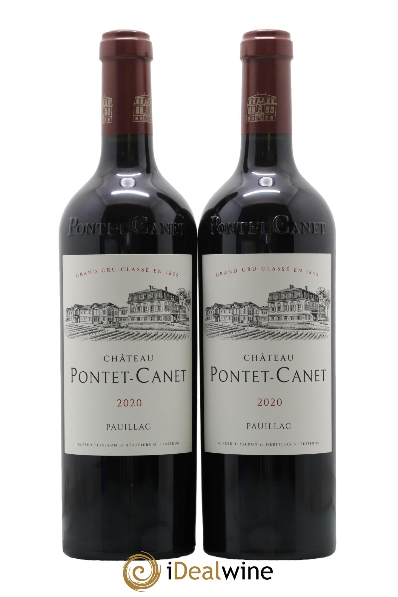 Château Pontet Canet 5ème Grand Cru Classé 2020 - Posten von 2 Flaschen - 0