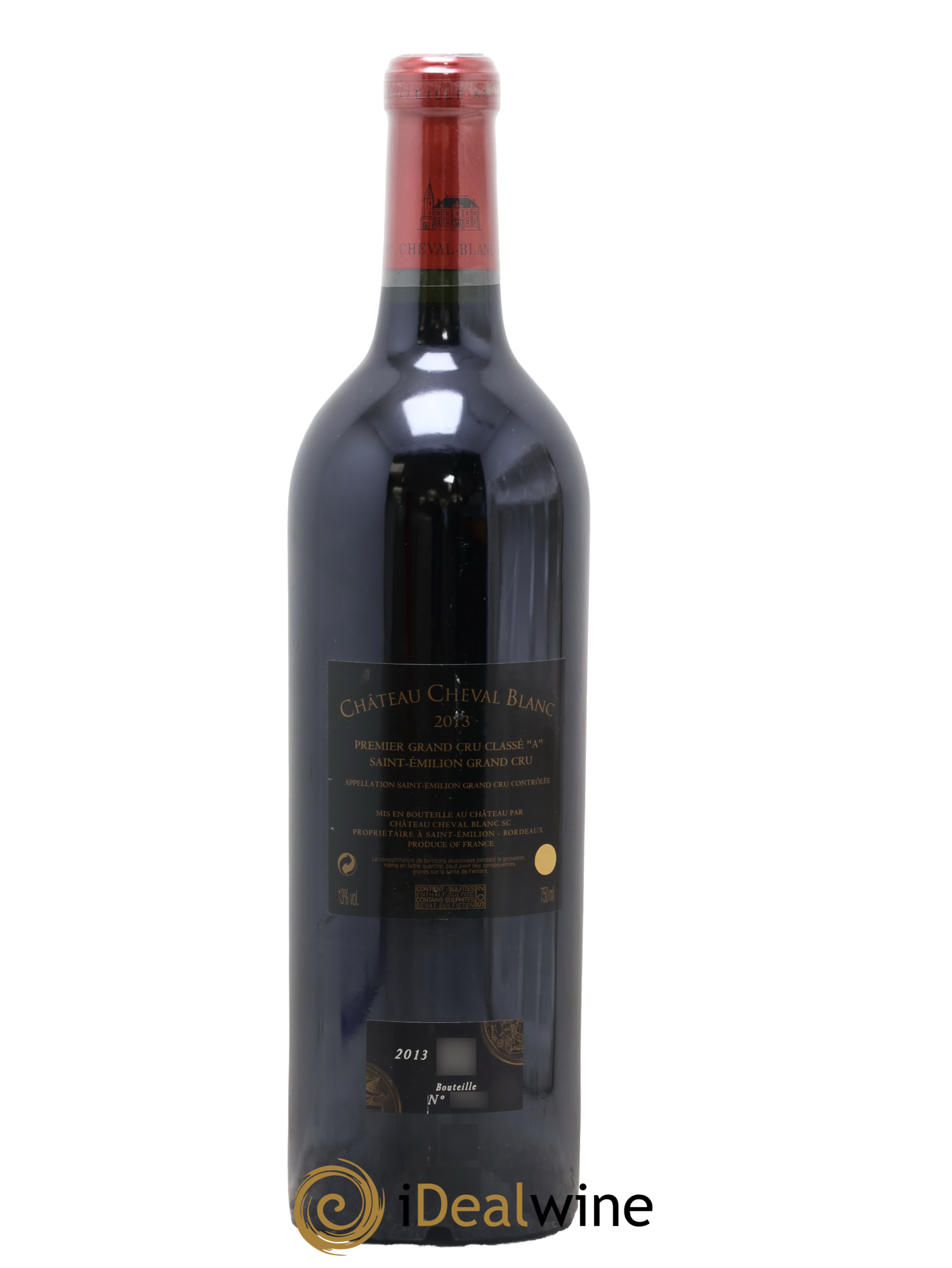 Château Cheval Blanc 1er Grand Cru Classé A 2013 - Lot of 1 bottle - 1