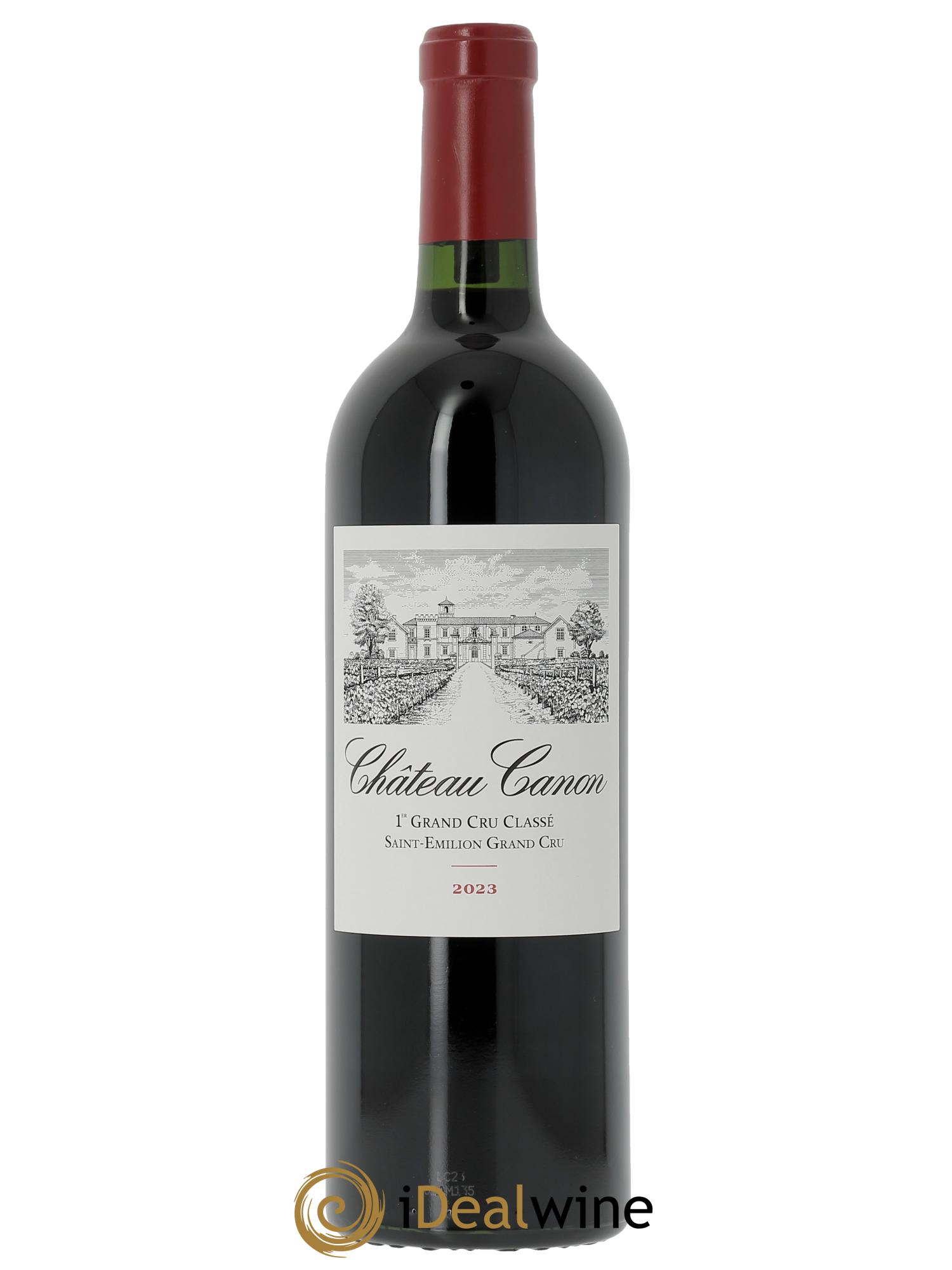 Château Canon 1er Grand Cru Classé B (CBO à partir de 6 bts) 2023 - Lot de 1 bouteille - 0