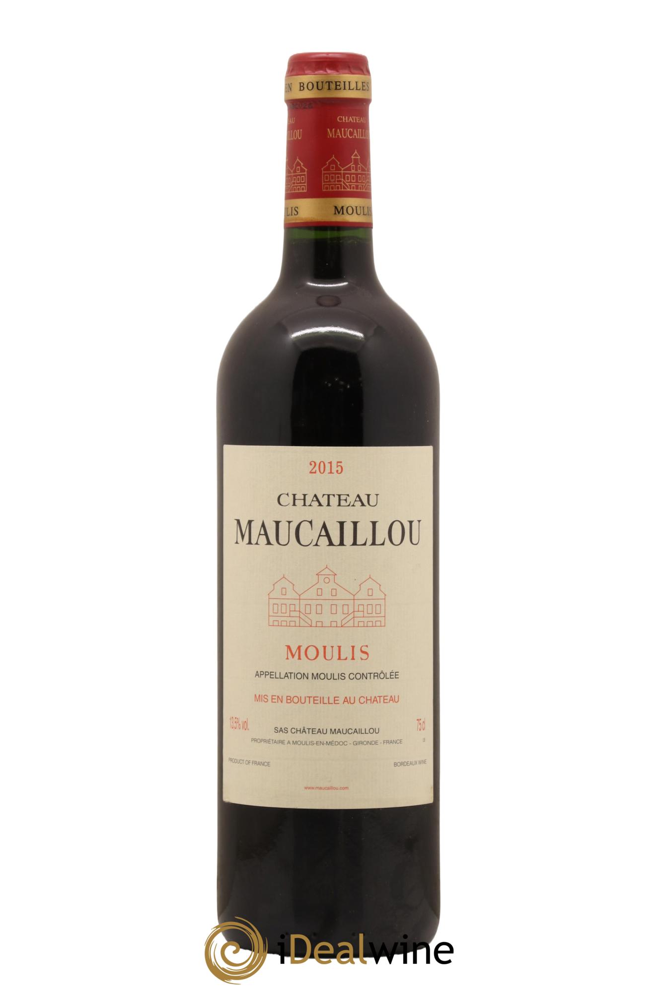 Château Maucaillou 2015 - Lot de 1 bouteille - 0