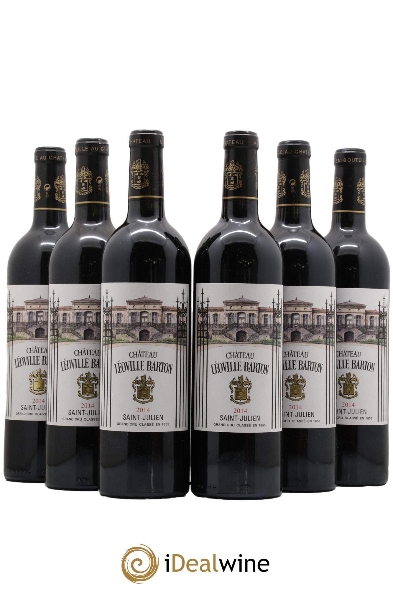 Château Léoville Barton 2ème Grand Cru Classé 2014 - Lot de 6 bouteilles - 0