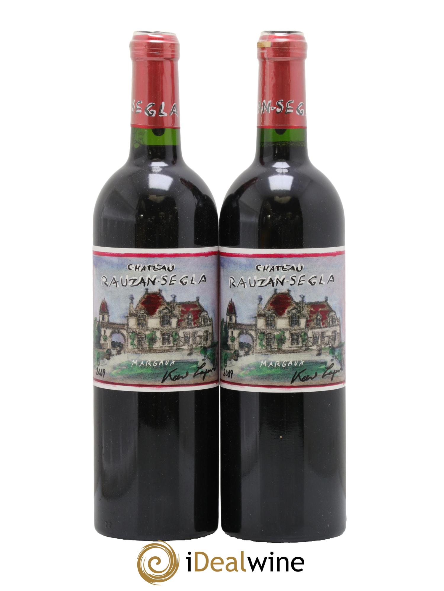 Château Rauzan Ségla Grand Cru Classé 2009 - Lot de 2 bouteilles - 0