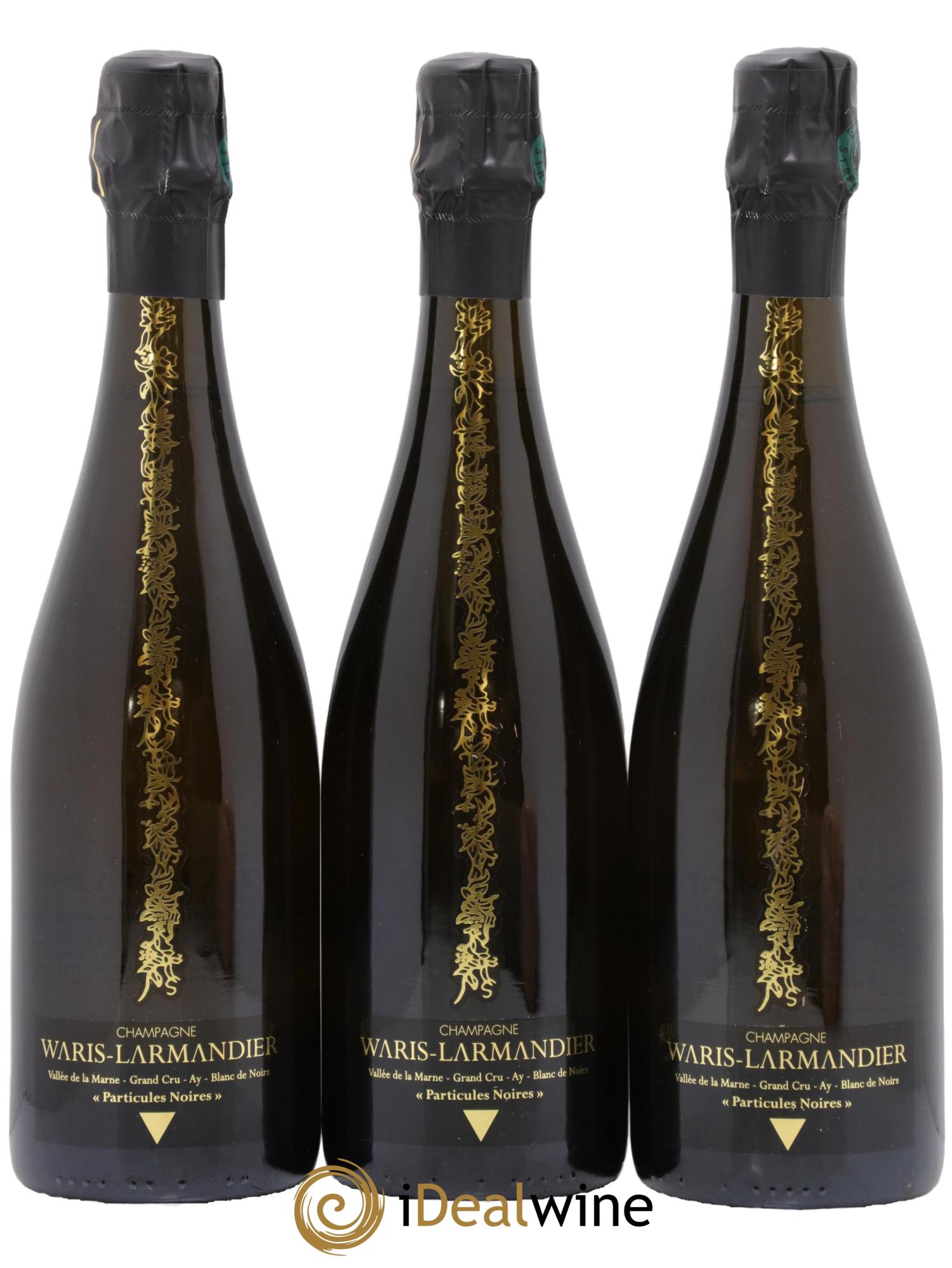 Champagne Particules Noires Blanc de Noirs Waris-Larmandier - Lotto di 3 bottiglie - 0