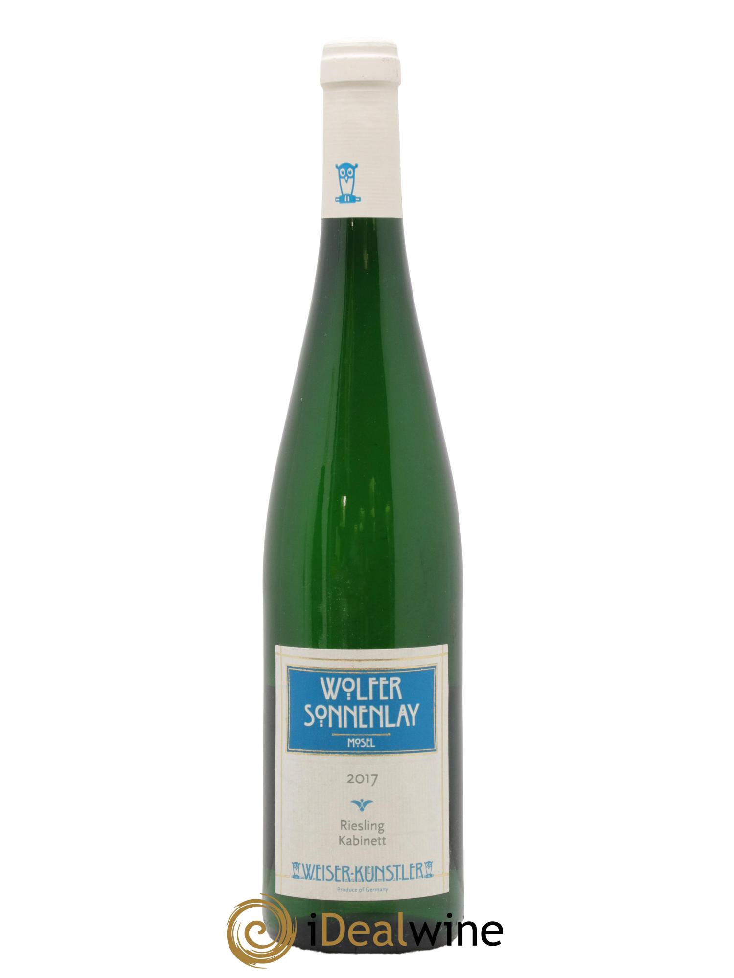 Allemagne Mosel-Saar Mosel Wolfer Sonnenlay Riesling Kabinett Weiser Künstler 2017 - Lot de 1 bouteille - 0