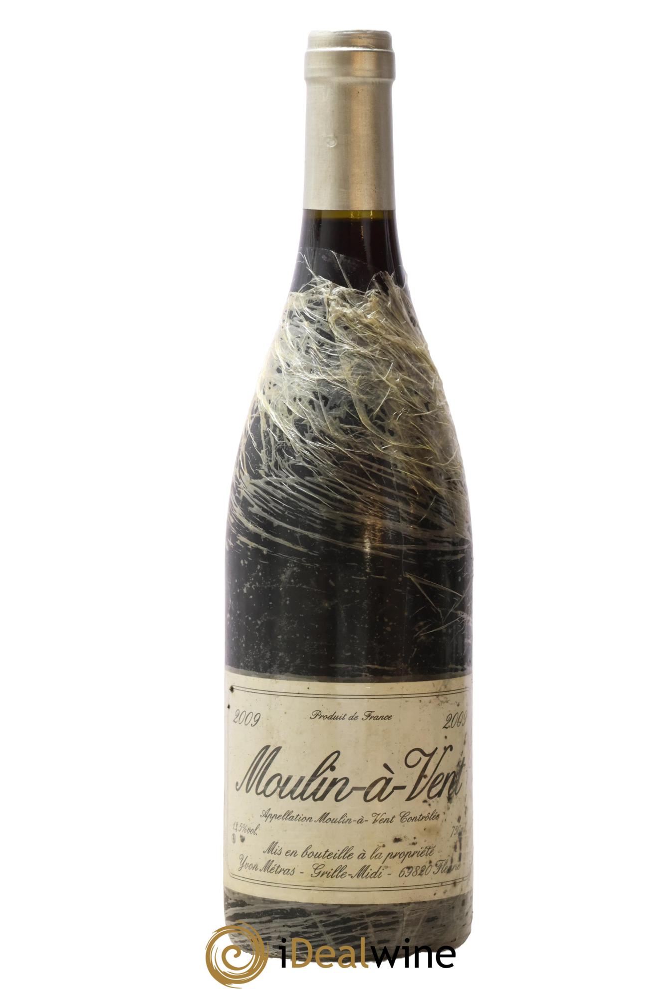 Moulin-à-Vent Yvon Métras 2009 - Lot de 1 bouteille - 0