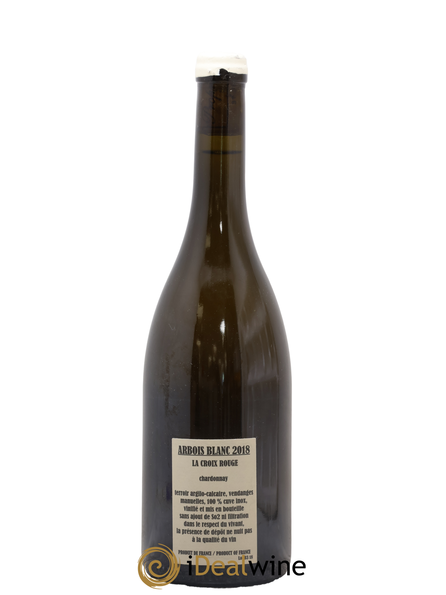 Arbois Chardonnay La Croix Rouge Adeline Houillon & Renaud Bruyère 2018 - Lot of 1 bottle - 1