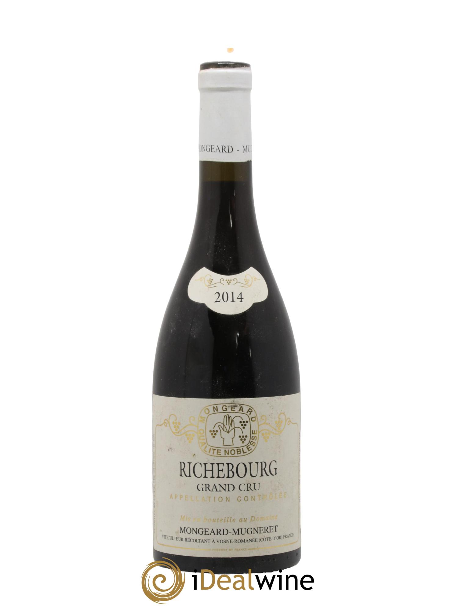 Richebourg Grand Cru Mongeard-Mugneret (Domaine) 2014 - Lot de 1 bouteille - 0