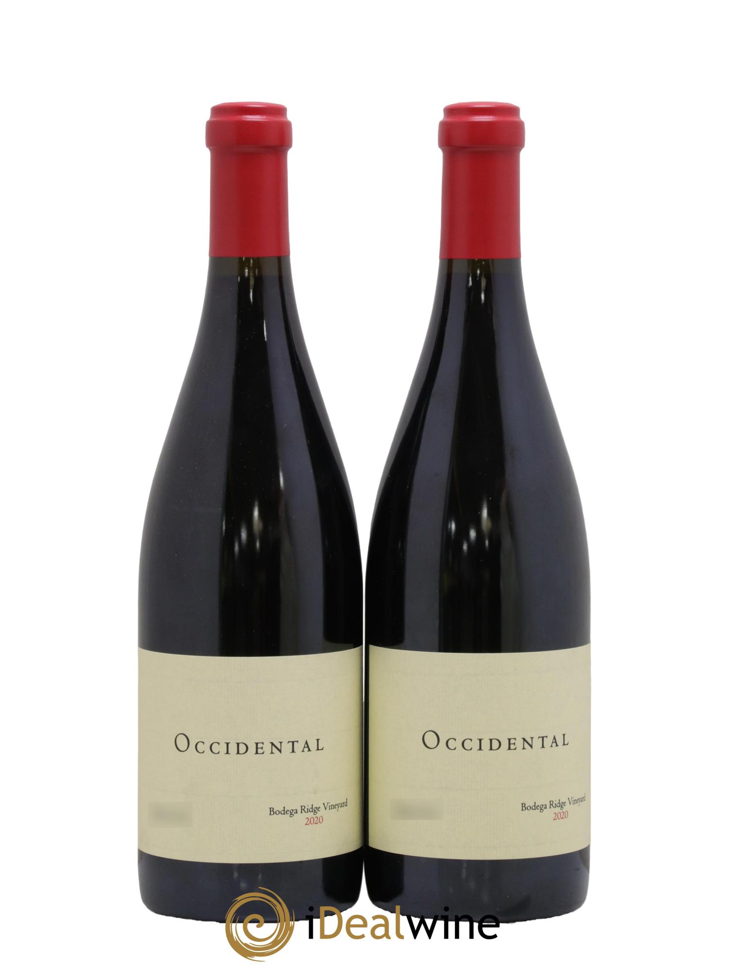 Sonoma Coast Occidental Bodega Ridge Vineyard 2020 - Posten von 2 Flaschen - 0