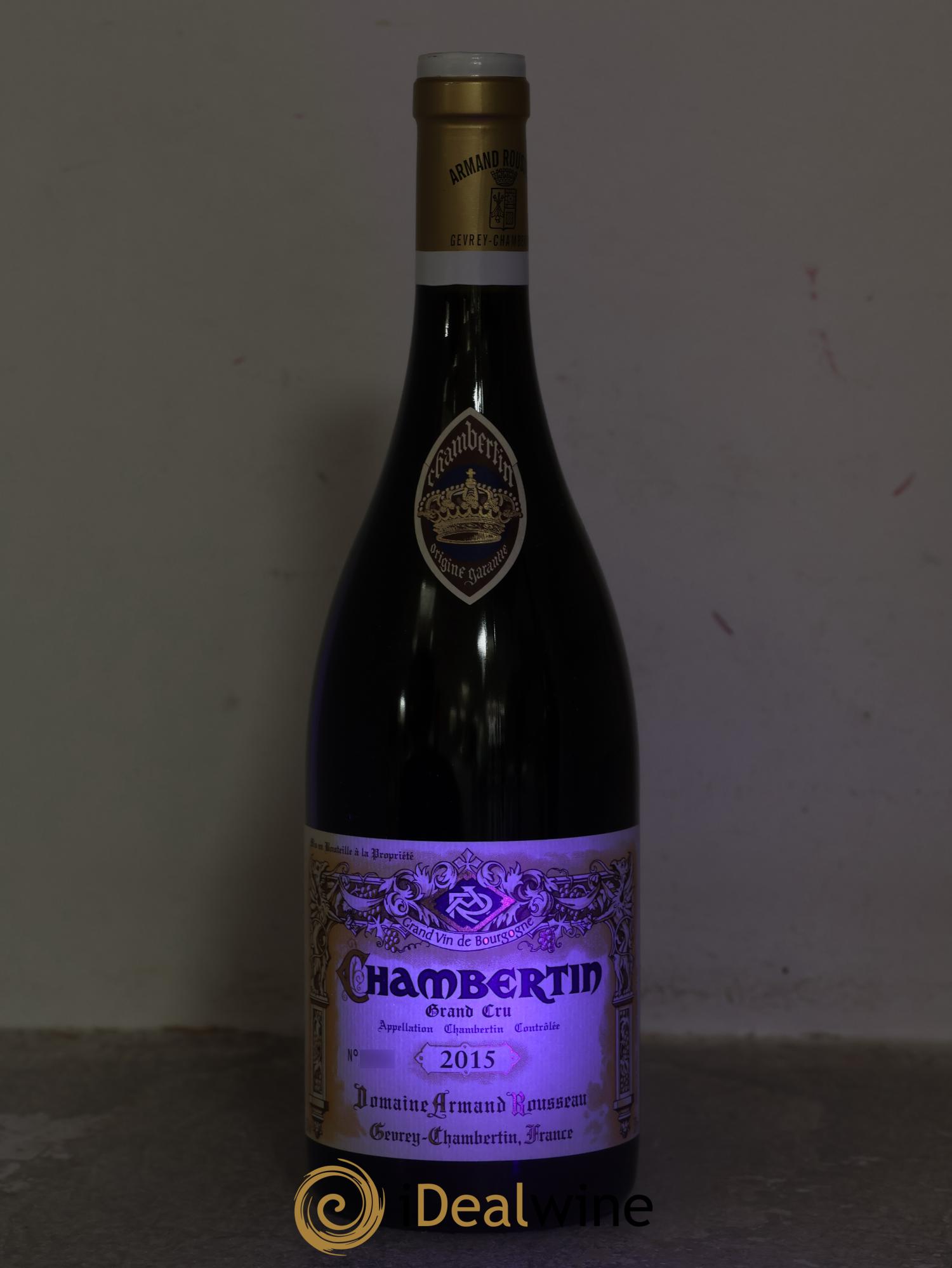 Chambertin Grand Cru Armand Rousseau (Domaine) 2015 - Lotto di 1 bottiglia - 1