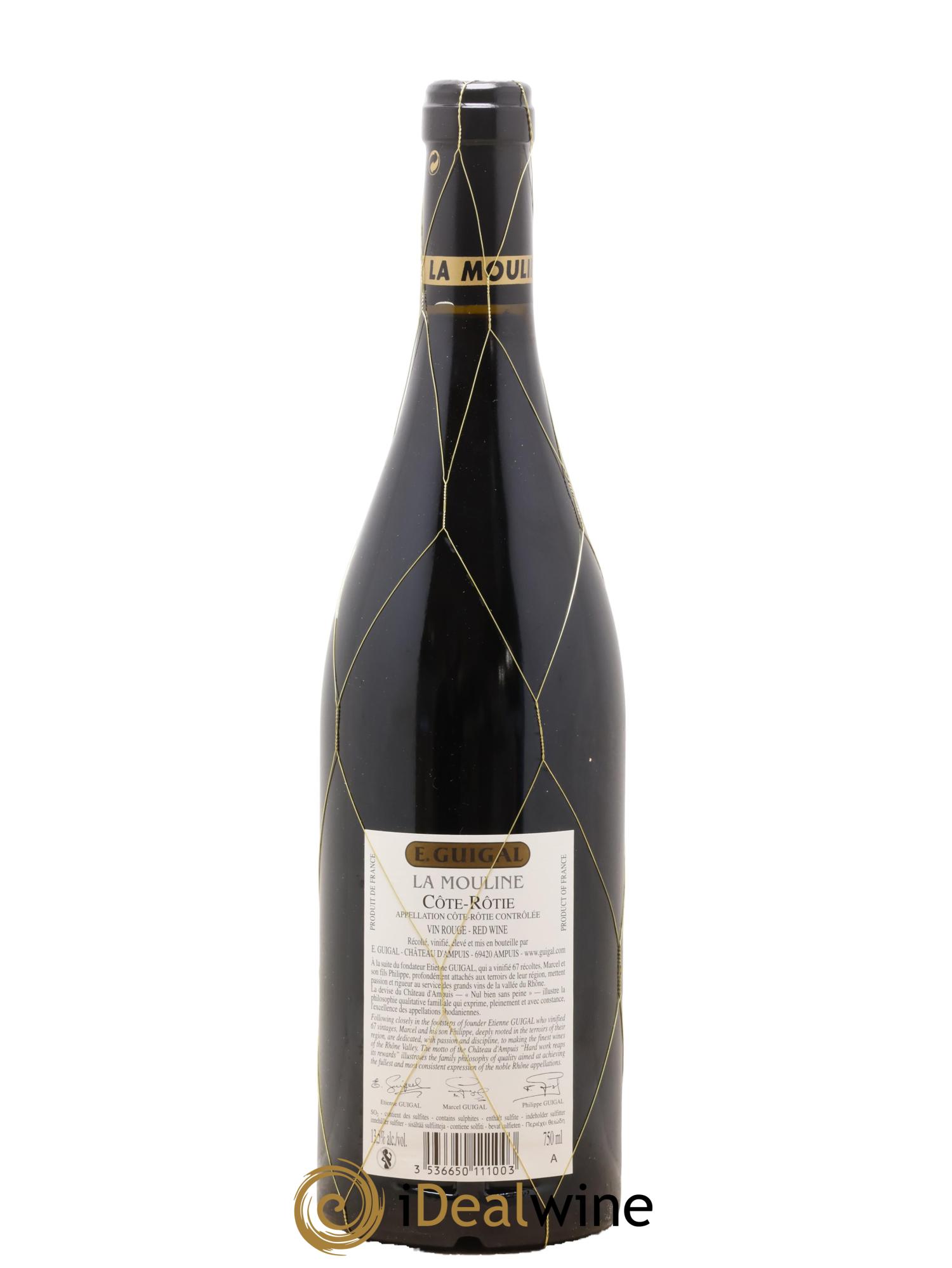 Côte-Rôtie La Mouline Guigal 2013 - Posten von 1 Flasche - 2