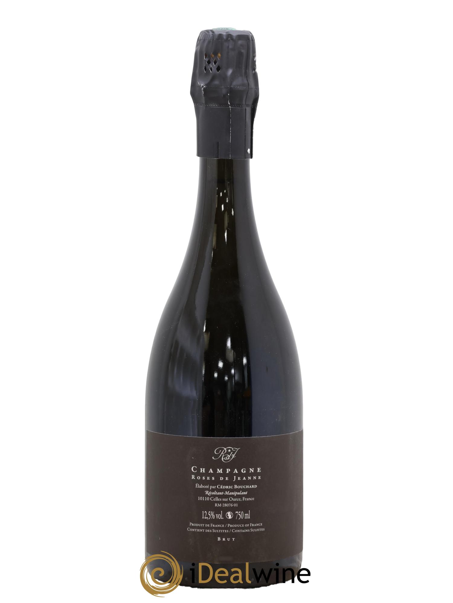 Roses de Jeanne Cuvée Inédite RDJ numéro 2 Cédric Bouchard - Lot de 1 bouteille - 1