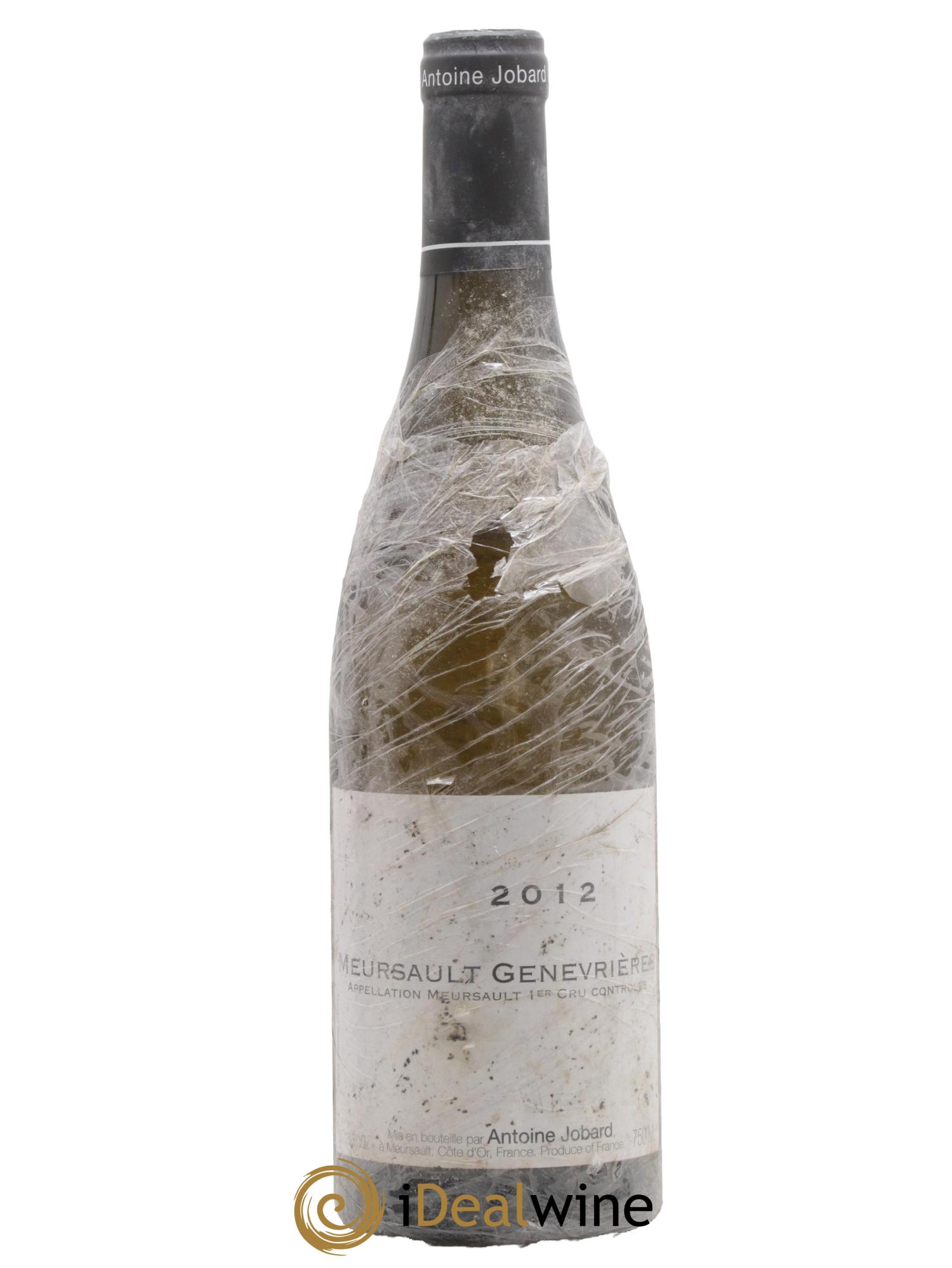 Meursault 1er Cru Genevrières François et Antoine Jobard (Domaine) 2012 - Lot de 1 bouteille - 0