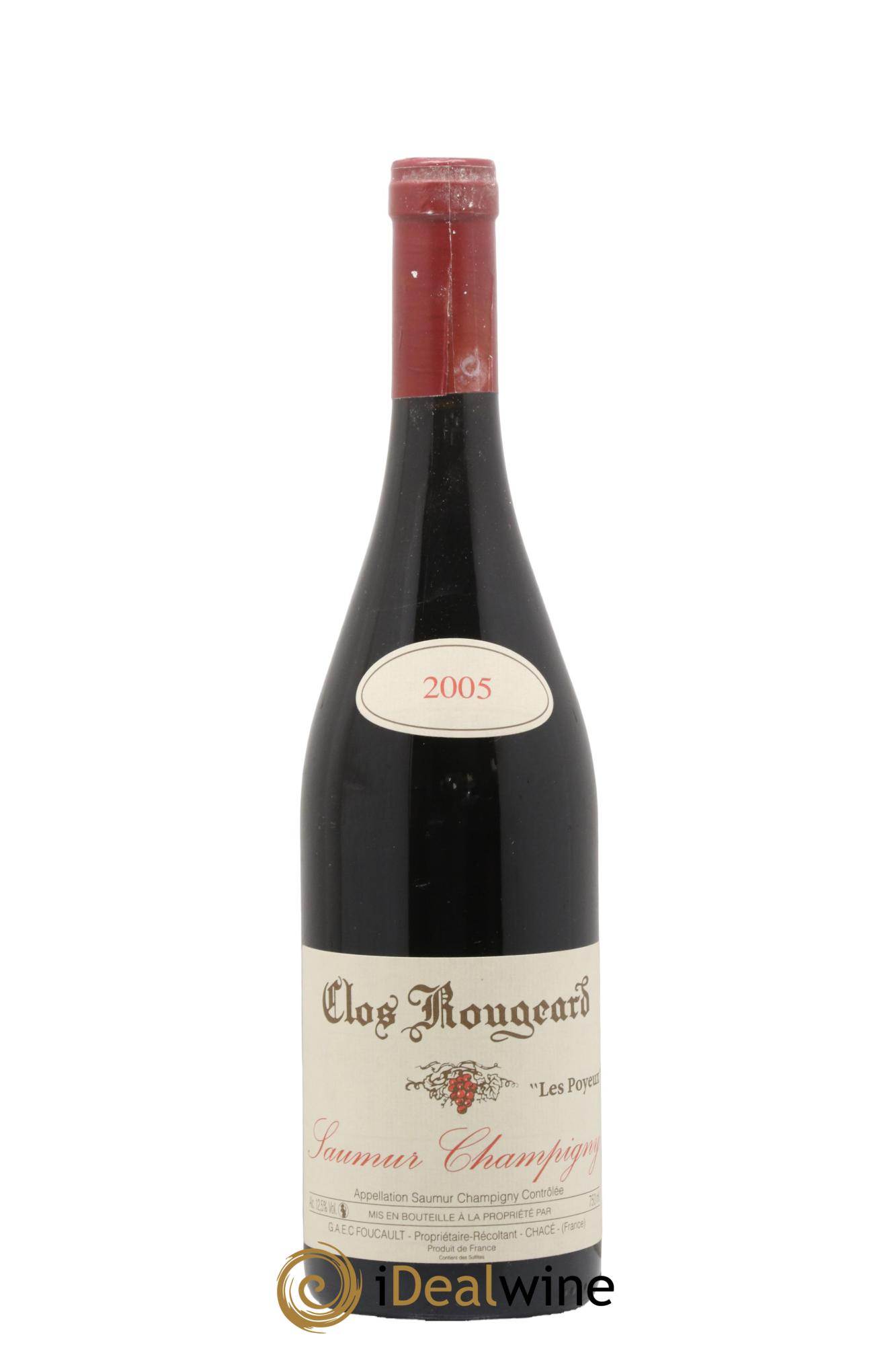 Saumur-Champigny Les Poyeux Clos Rougeard 2005 - Lot de 1 bouteille - 0