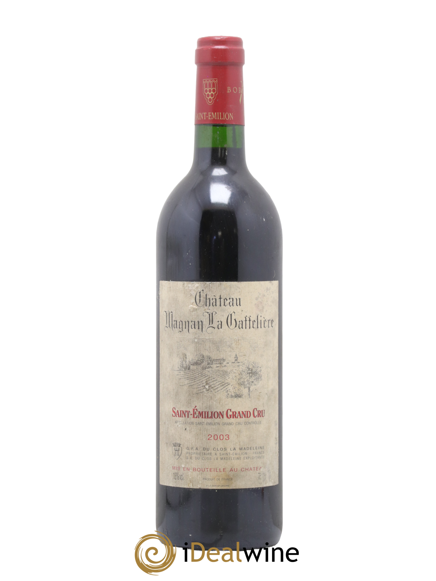 Château Magnan la Gaffelière 2003 - Lotto di 1 bottiglia - 0