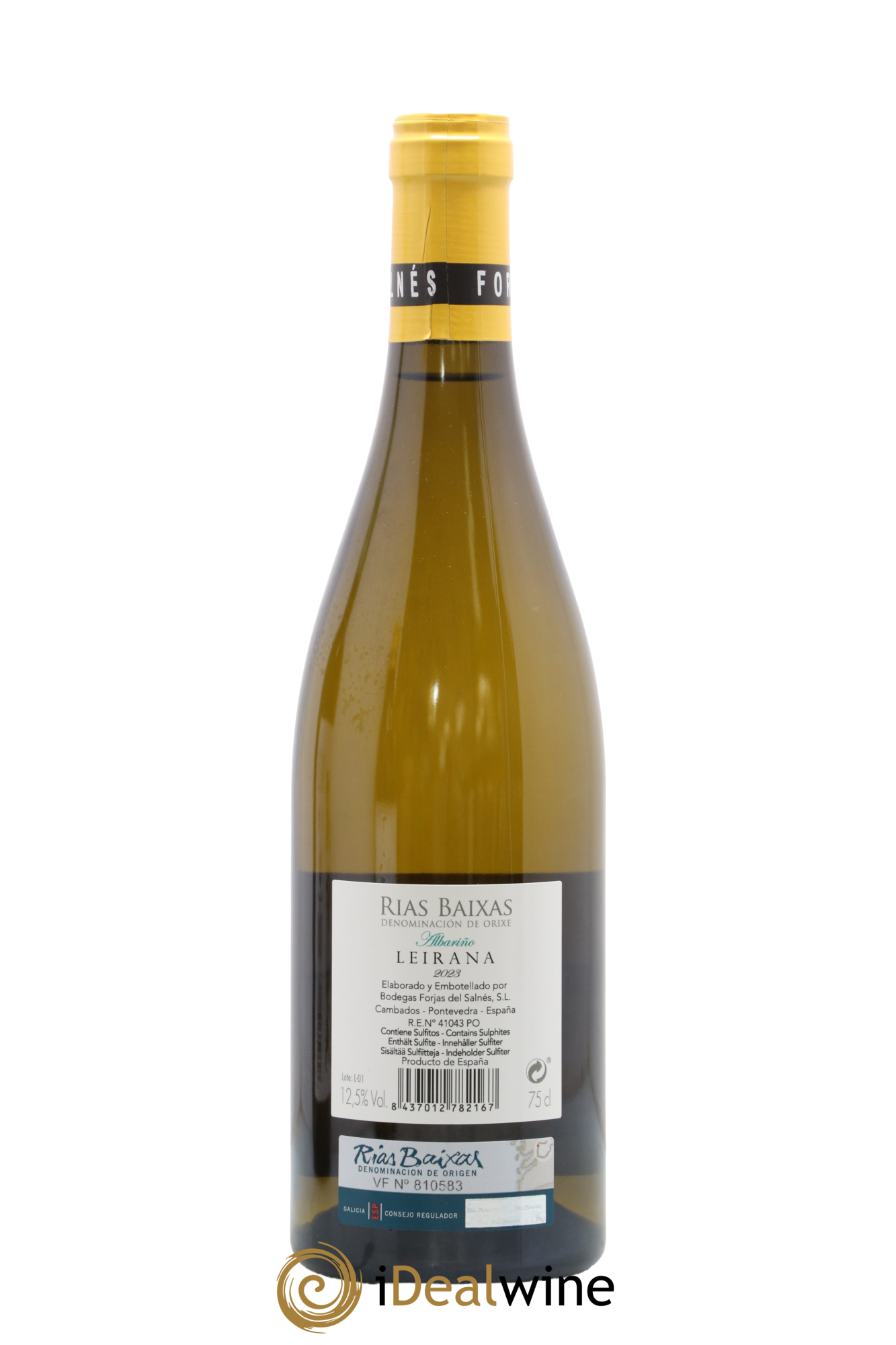 Rias Baixas DO Forjas del Salnés Leirana 2023 - Posten von 1 Flasche - 1
