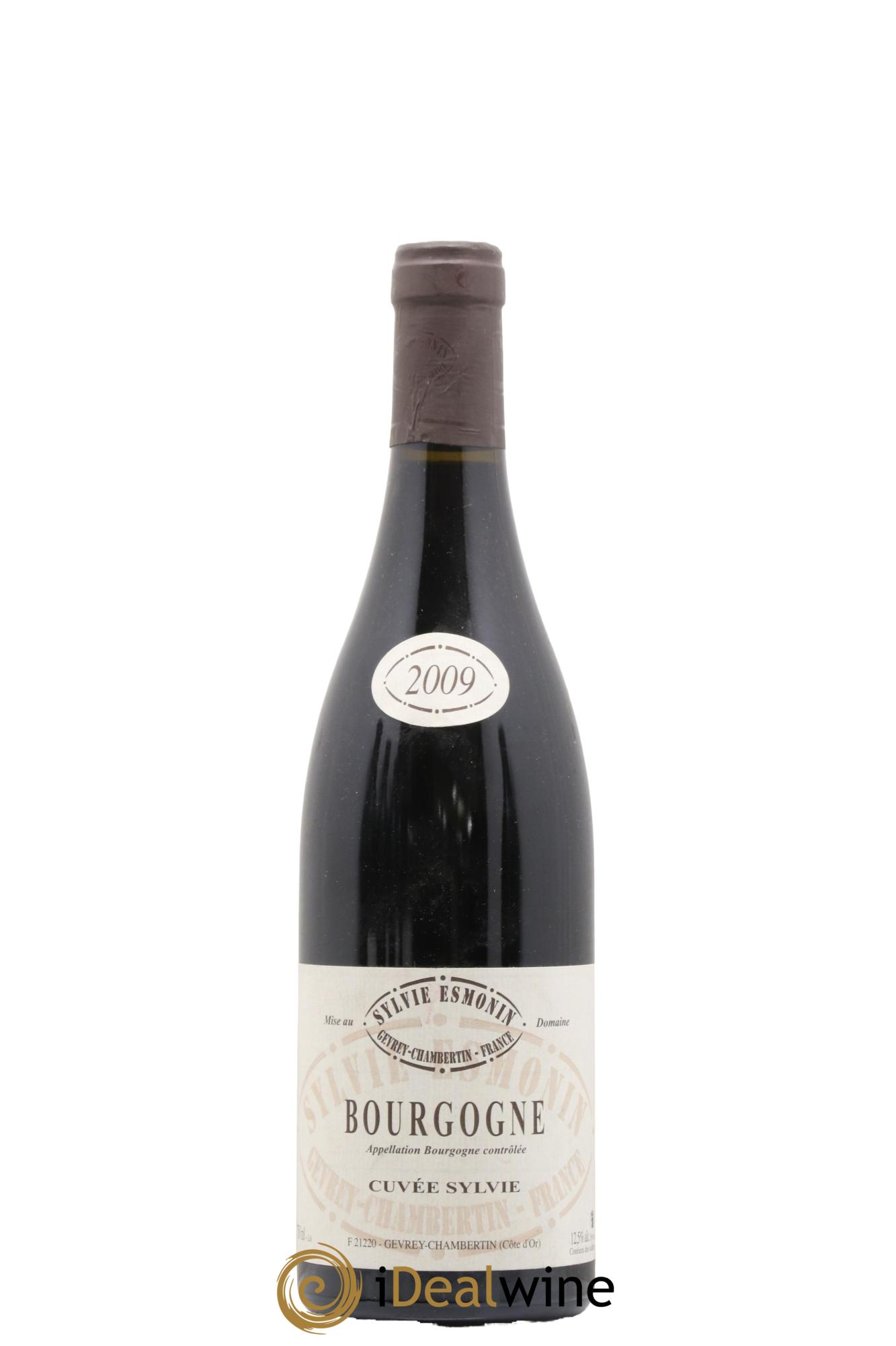 Bourgogne Cuvée Sylvie Sylvie Esmonin 2009 - Lot de 1 bouteille - 0