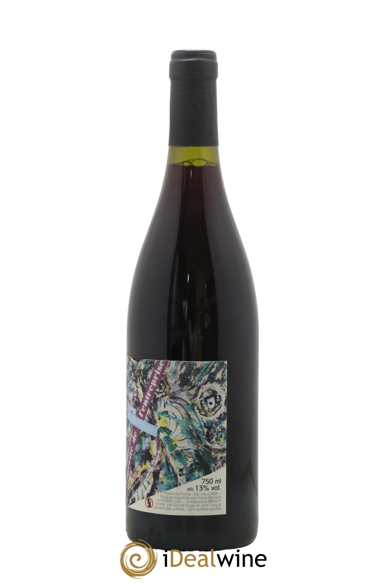 Vin de France Prospérité de l'entreprise Daniel Sage 2021 - Lot de 1 bouteille - 1