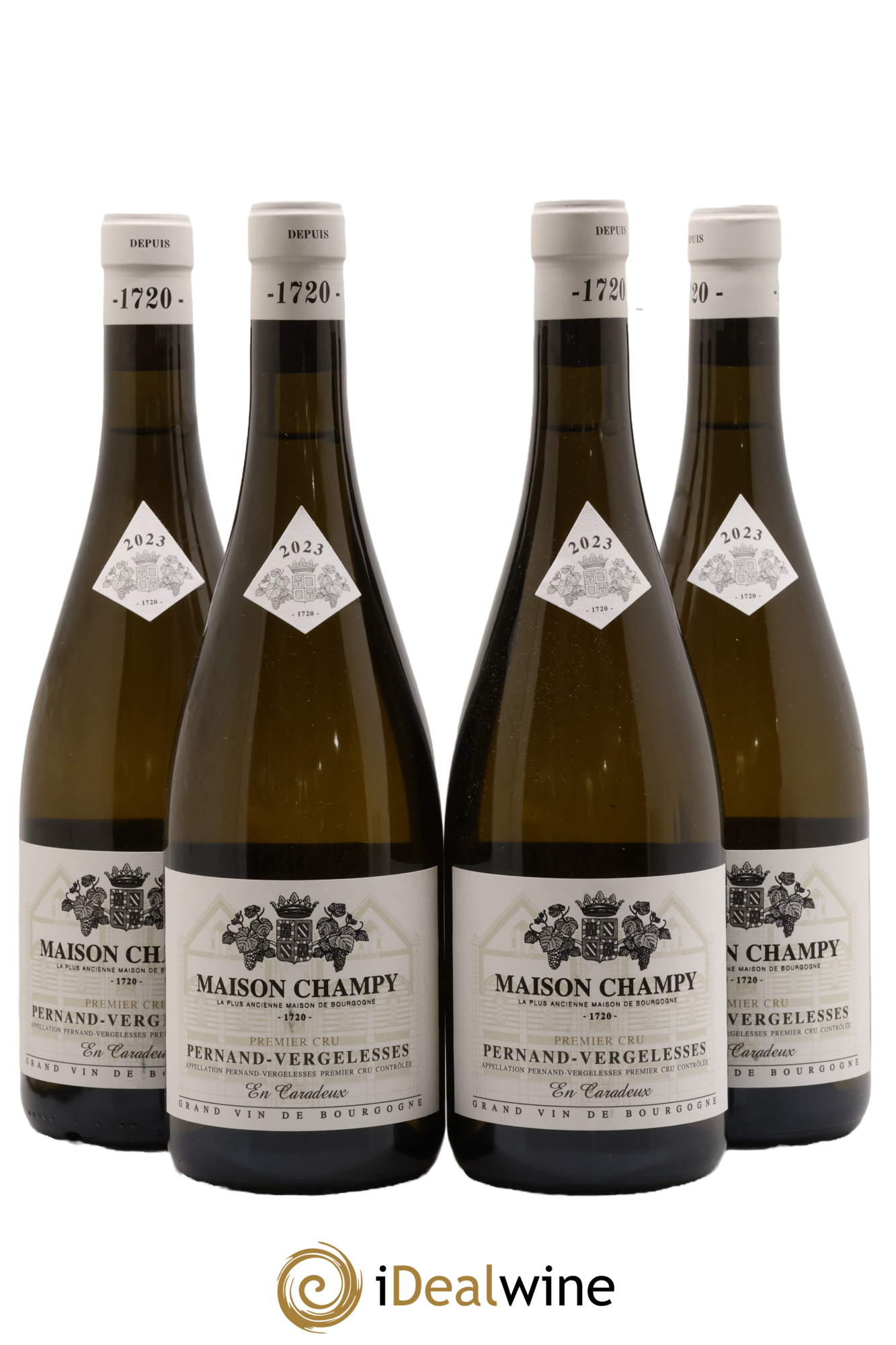 Pernand-Vergelesses 1er Cru En Caradeux Maison Champy 2023 - Posten von 4 Flaschen - 0