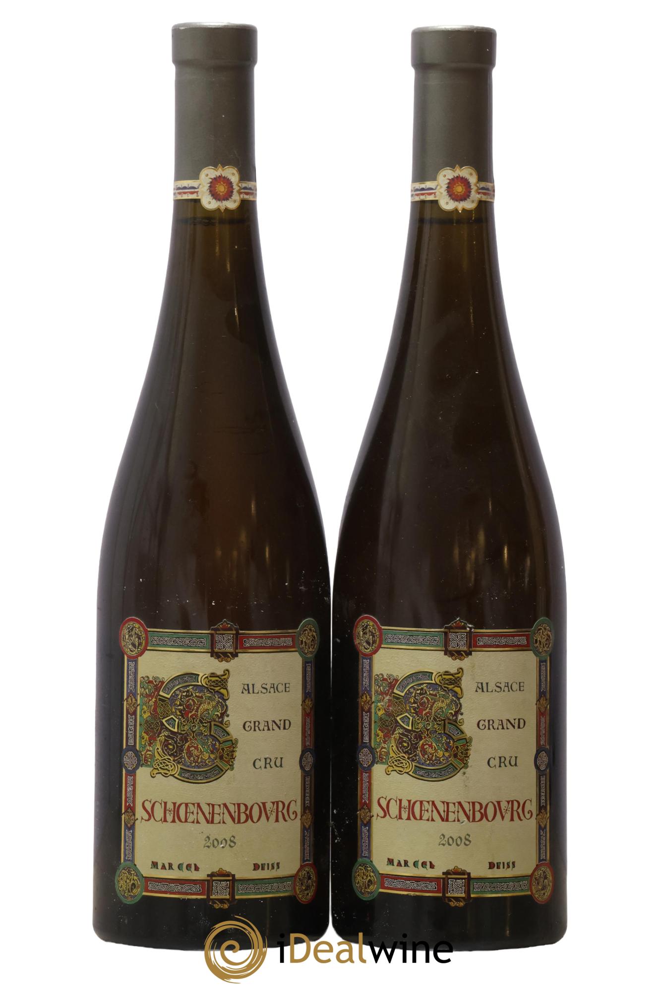 Alsace Grand Cru Schoenenbourg Marcel Deiss (Domaine) 2008 - Lot de 2 bouteilles - 0