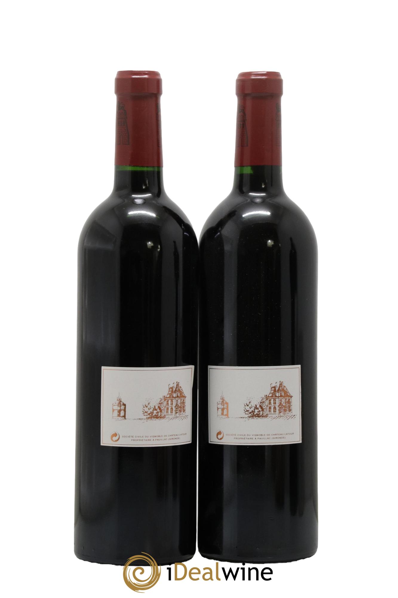 Château Latour 1er Grand Cru Classé 1998 - Lotto di 2 bottiglie - 1