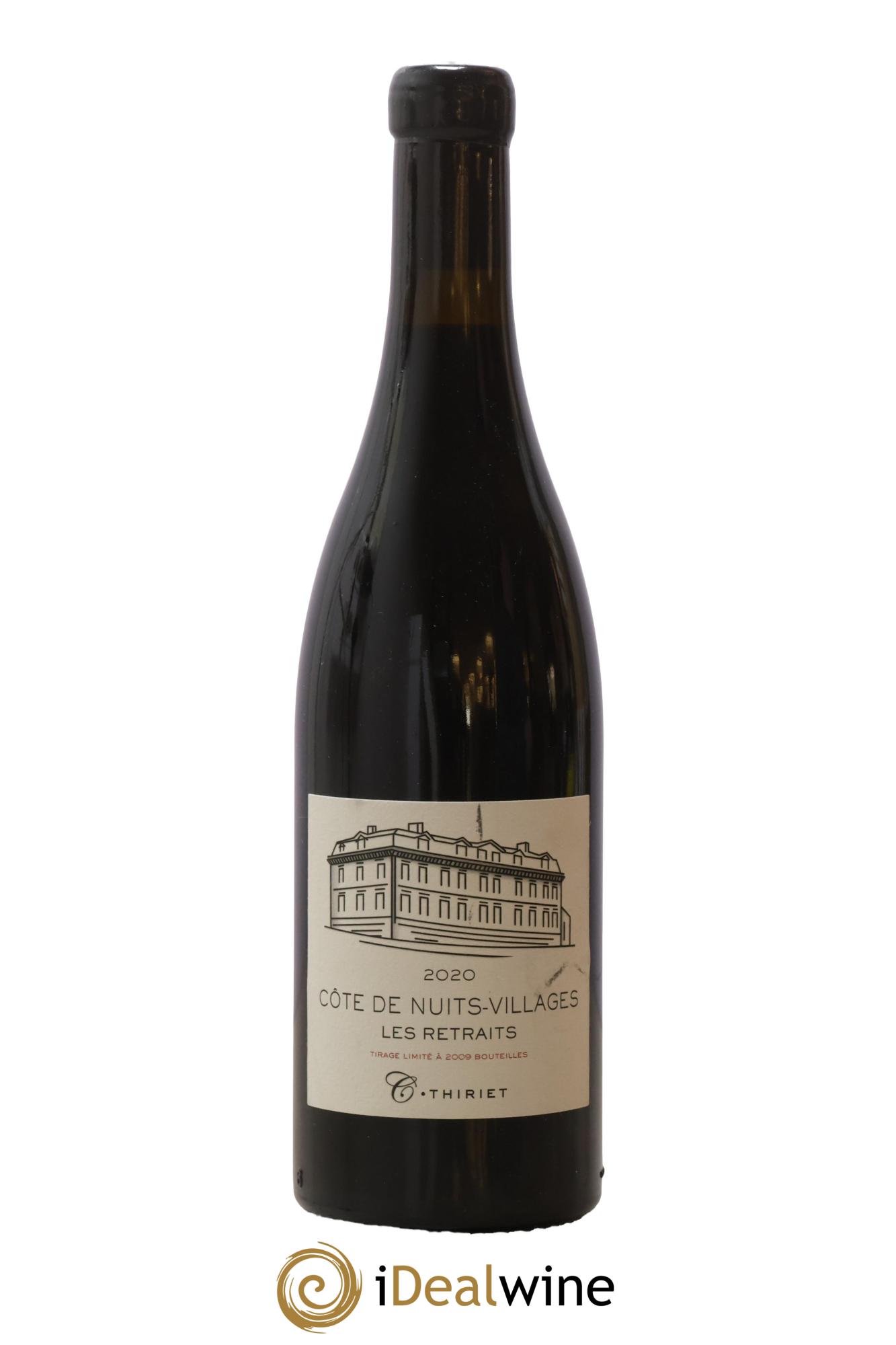 Côte de Nuits-Villages Les Retraits Maison Thiriet 2020 - Lot de 1 bouteille - 0