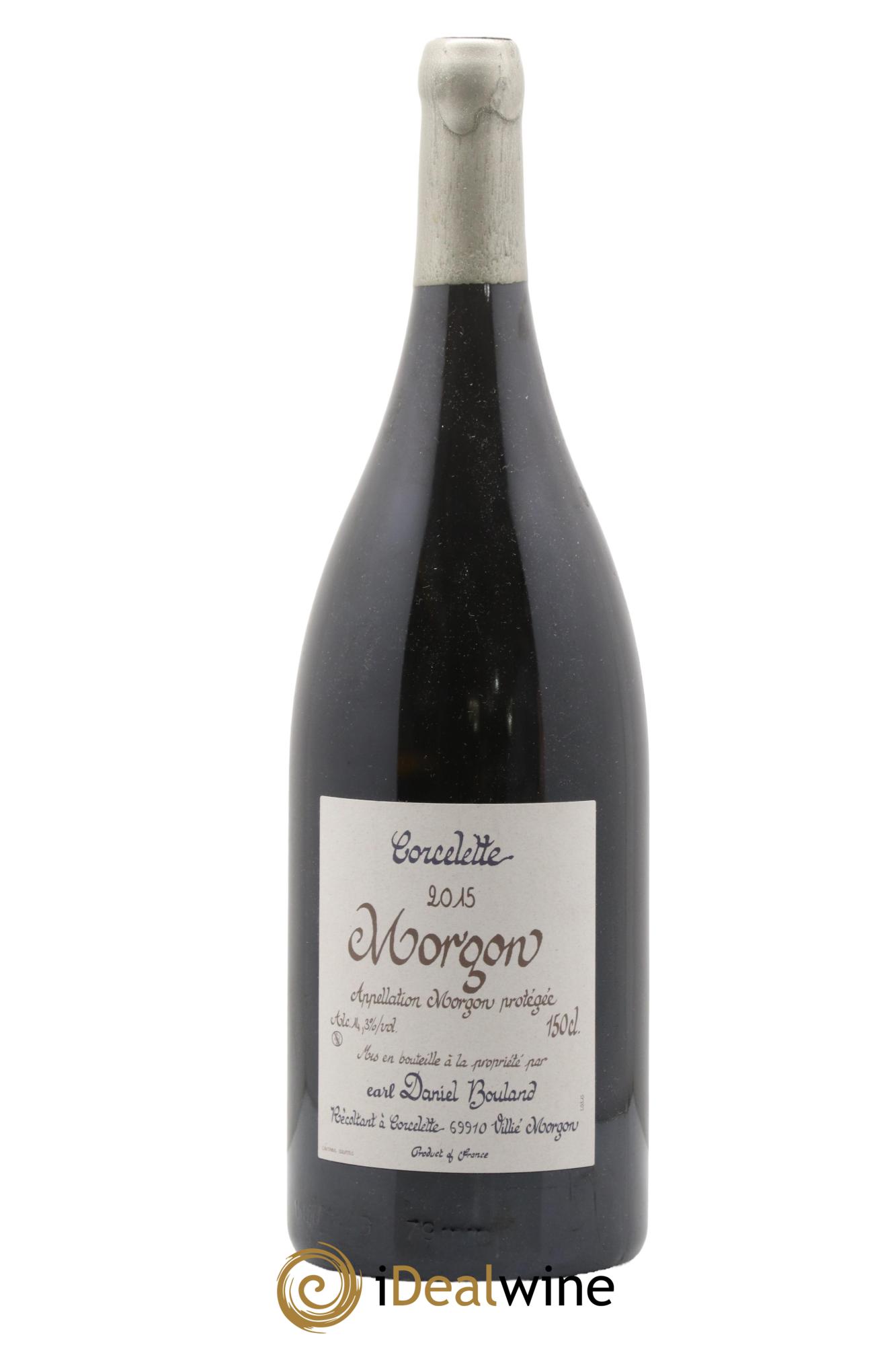 Morgon Corcelette Daniel Bouland (Domaine) 2015 - Lot de 1 magnum - 0