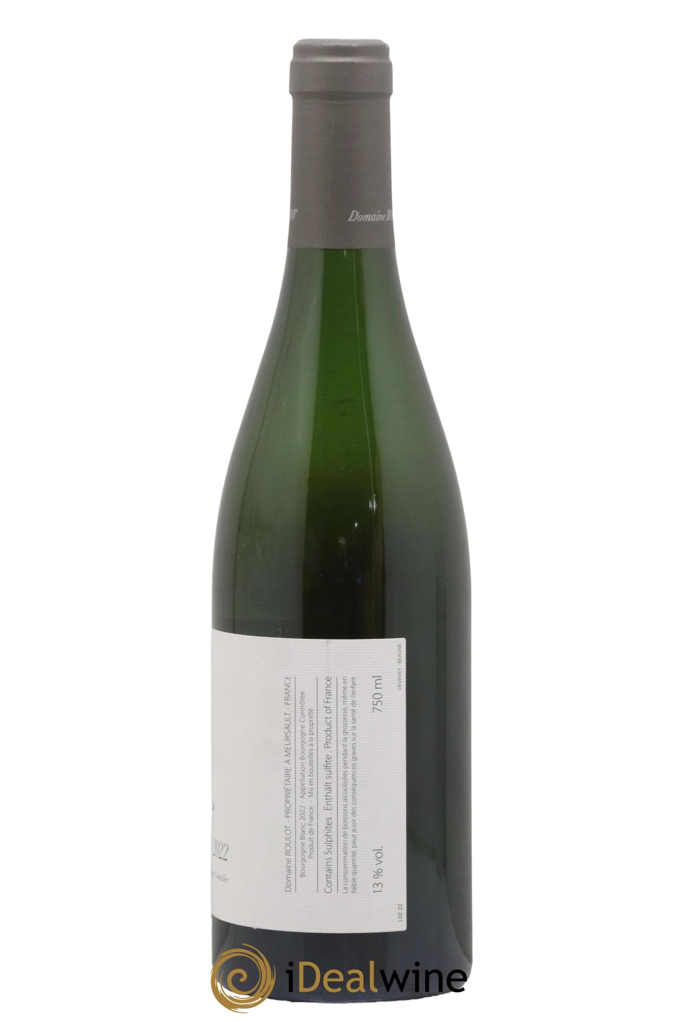 Bourgogne Roulot (Domaine) 2022 - Lot de 1 bouteille - 1