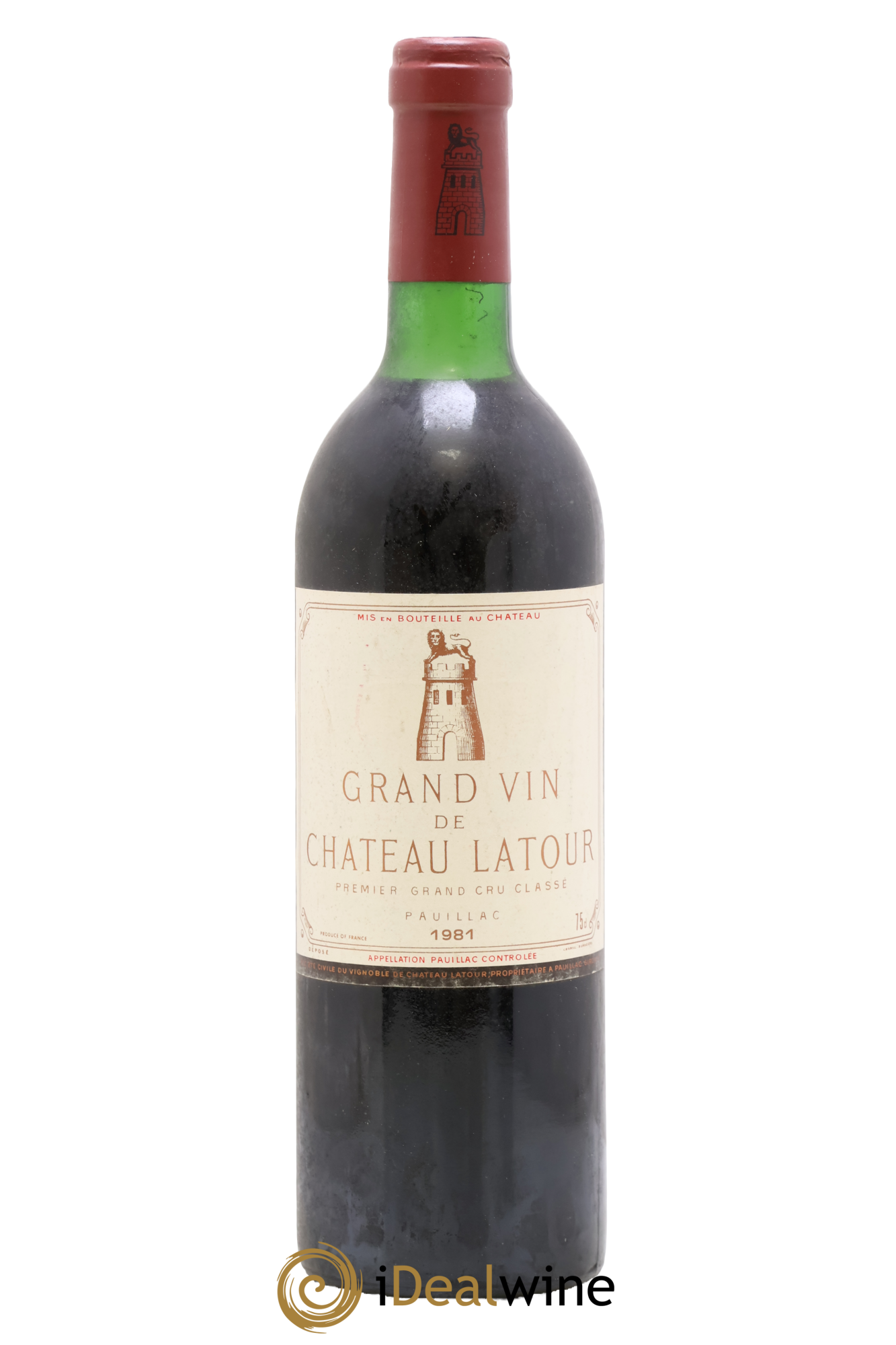 Château Latour 1er Grand Cru Classé 1981 - Lote de 1 botella - 0