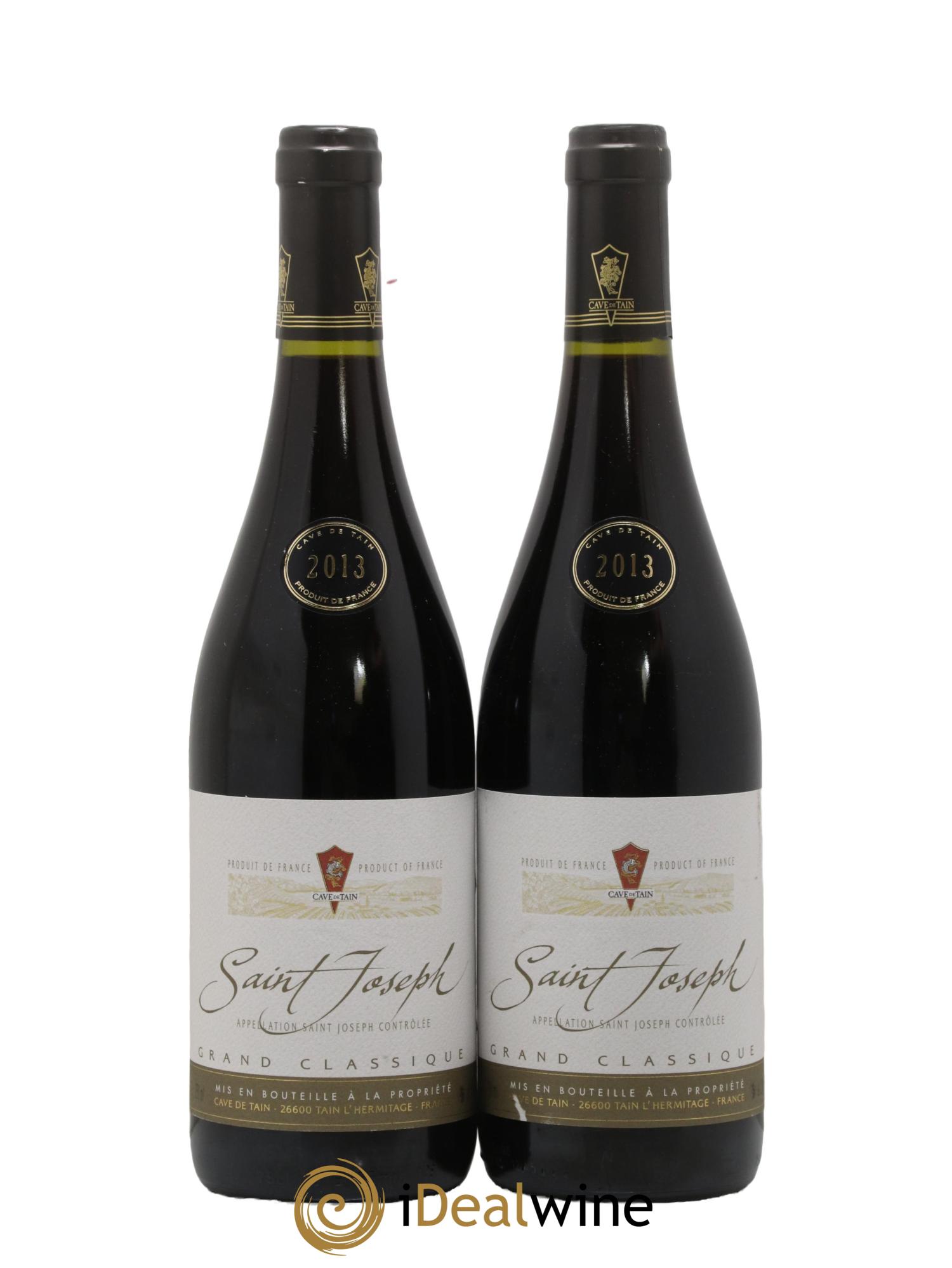 Saint-Joseph Grand Classique Cave de Tain 2013 - Lot de 2 bouteilles - 0