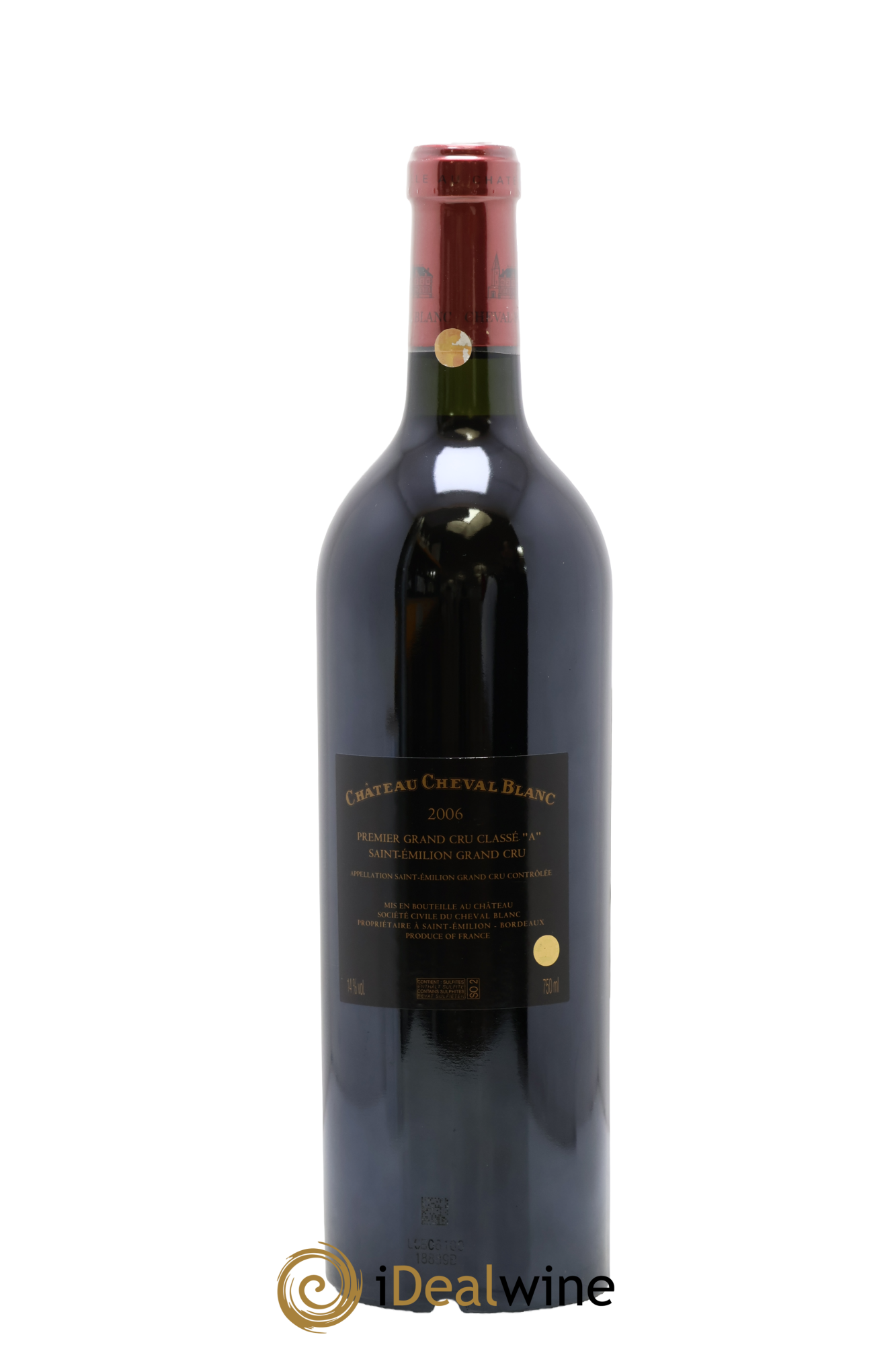 Château Cheval Blanc 1er Grand Cru Classé A 2006 - Posten von 1 Flasche - 1