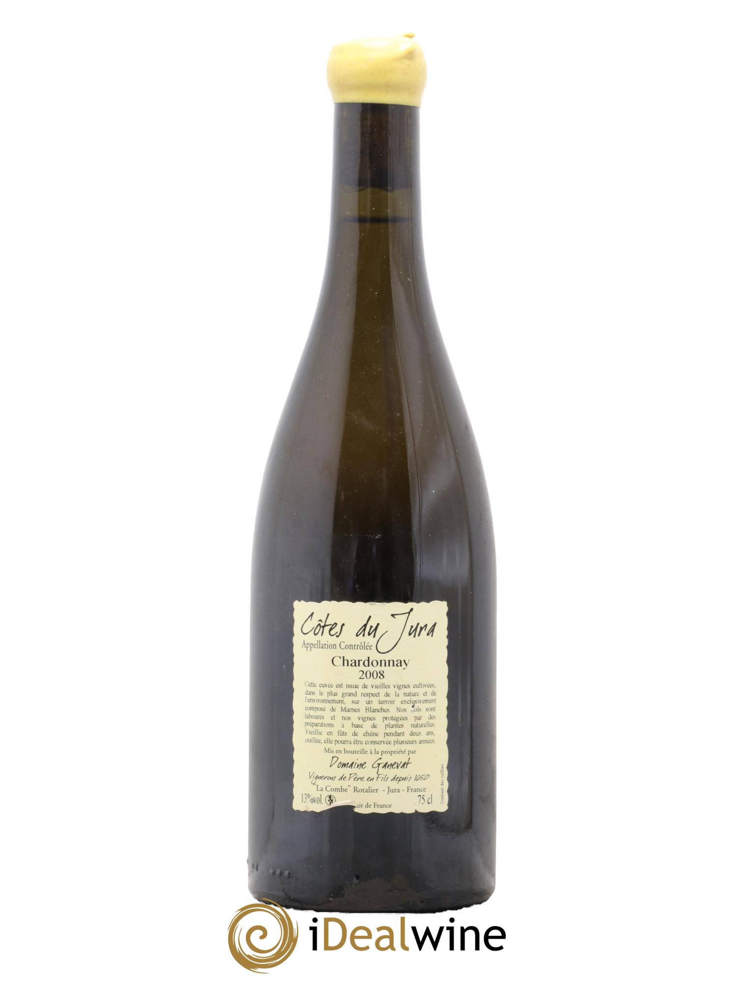 Côtes du Jura Les Grands Teppes Vieilles Vignes Jean-François Ganevat (Domaine) 2008 - Lot de 1 bouteille - 1