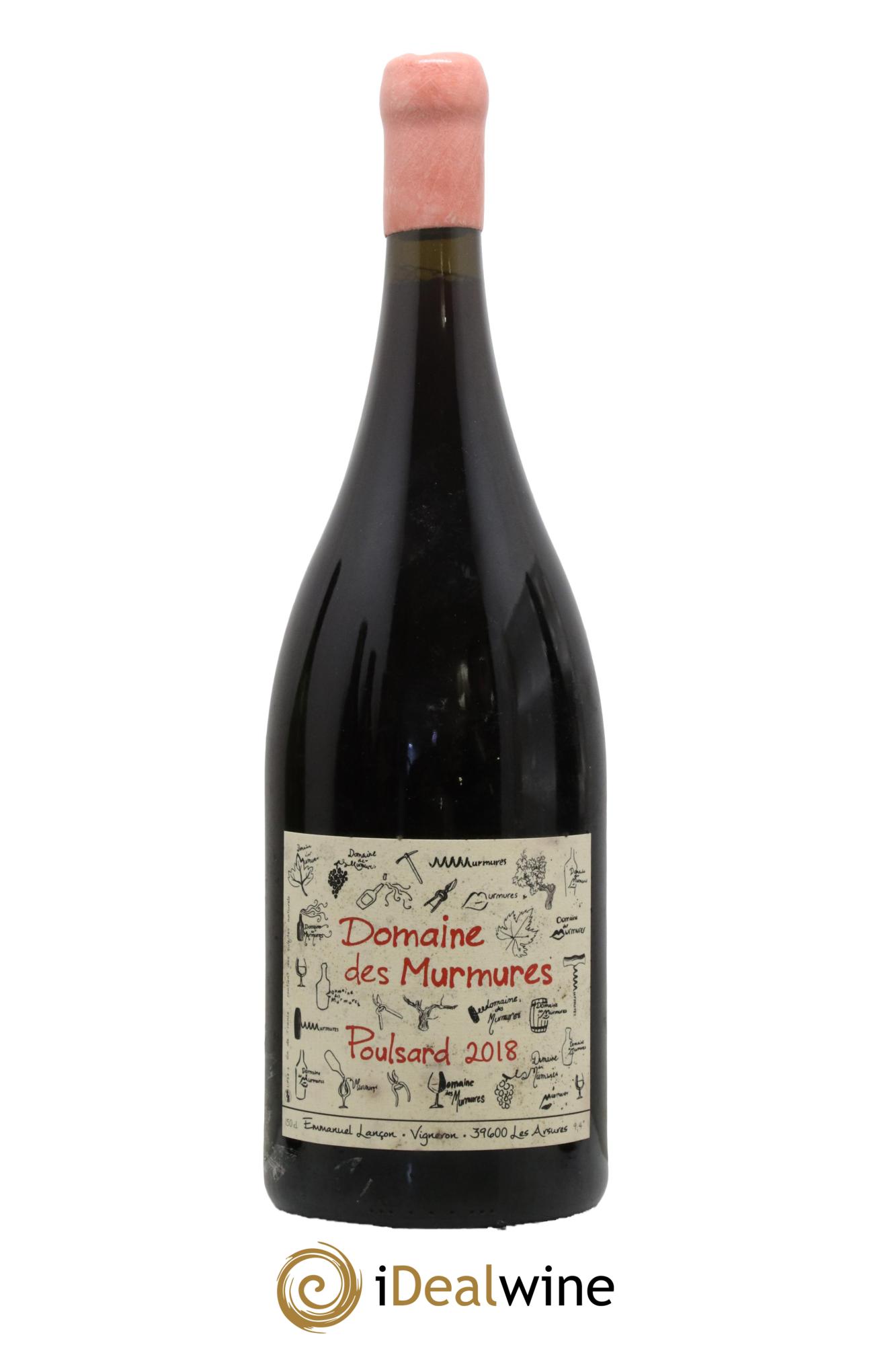 Vin de France Poulsard Murmures (Domaine des) - Emmanuel Lançon 2018 - Posten von 1 Magnum - 0