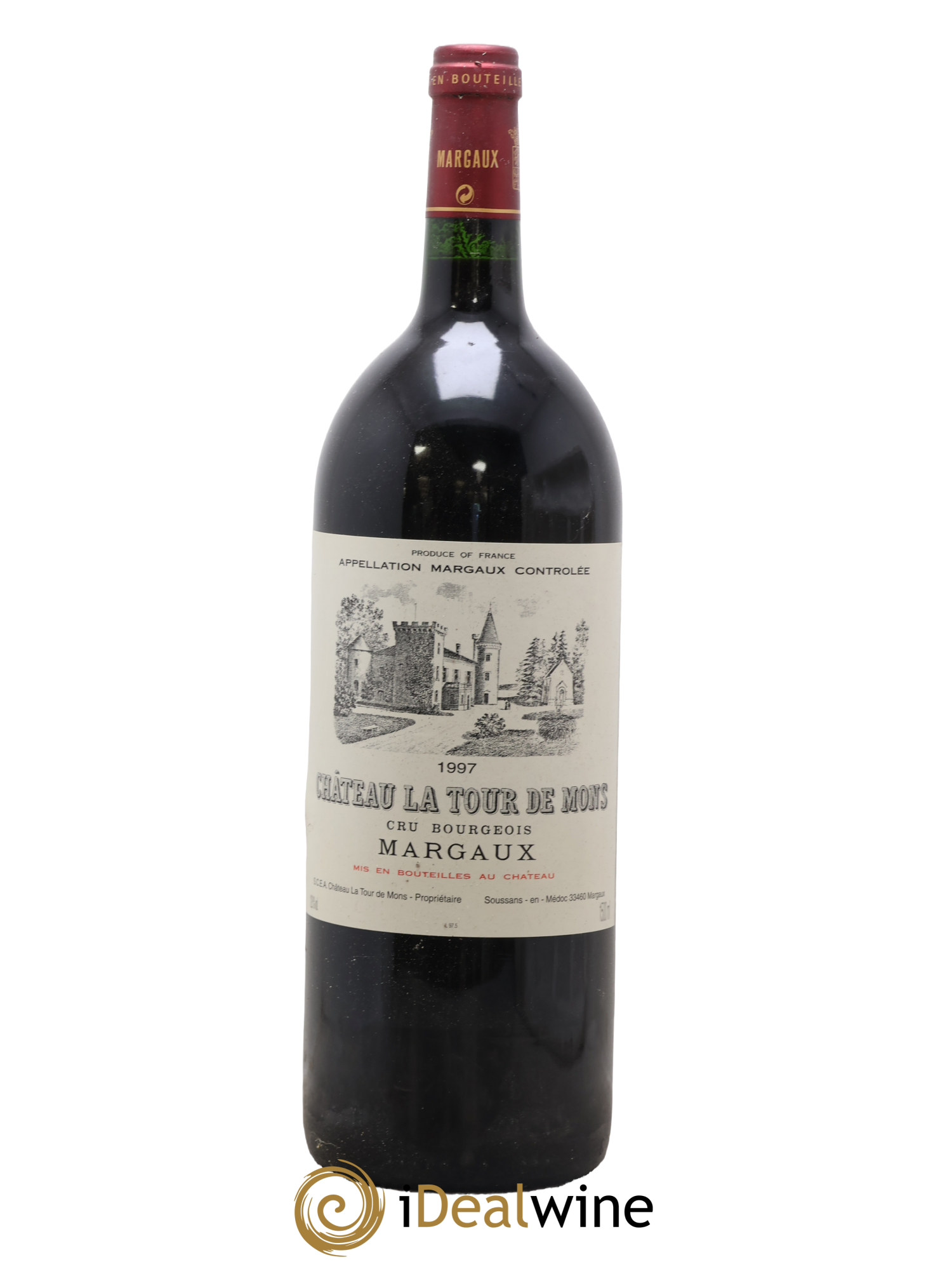 Château la Tour de Mons Cru Bourgeois 1997 - Lot of 1 magnum - 0