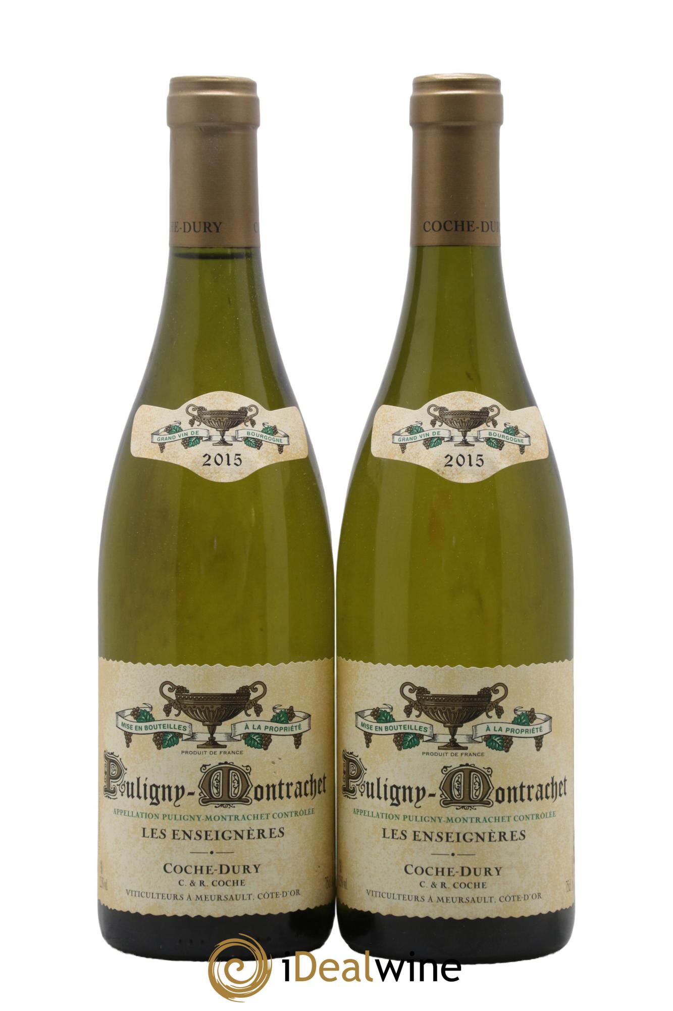 Puligny-Montrachet Les Enseignères Coche Dury (Domaine) 2015 - Posten von 2 Flaschen - 0