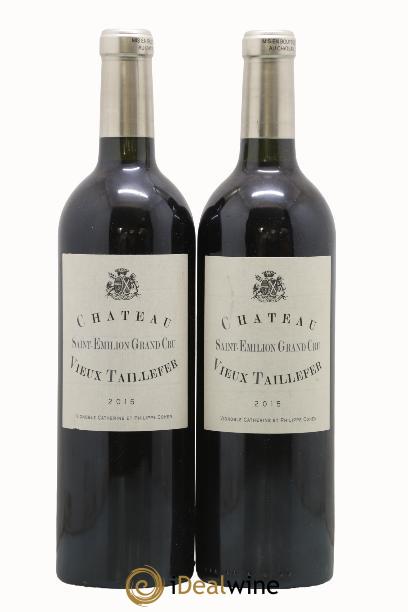 Saint-Émilion Grand Cru Château Vieux Taillefer 2015 - Lot of 2 bottles - 0