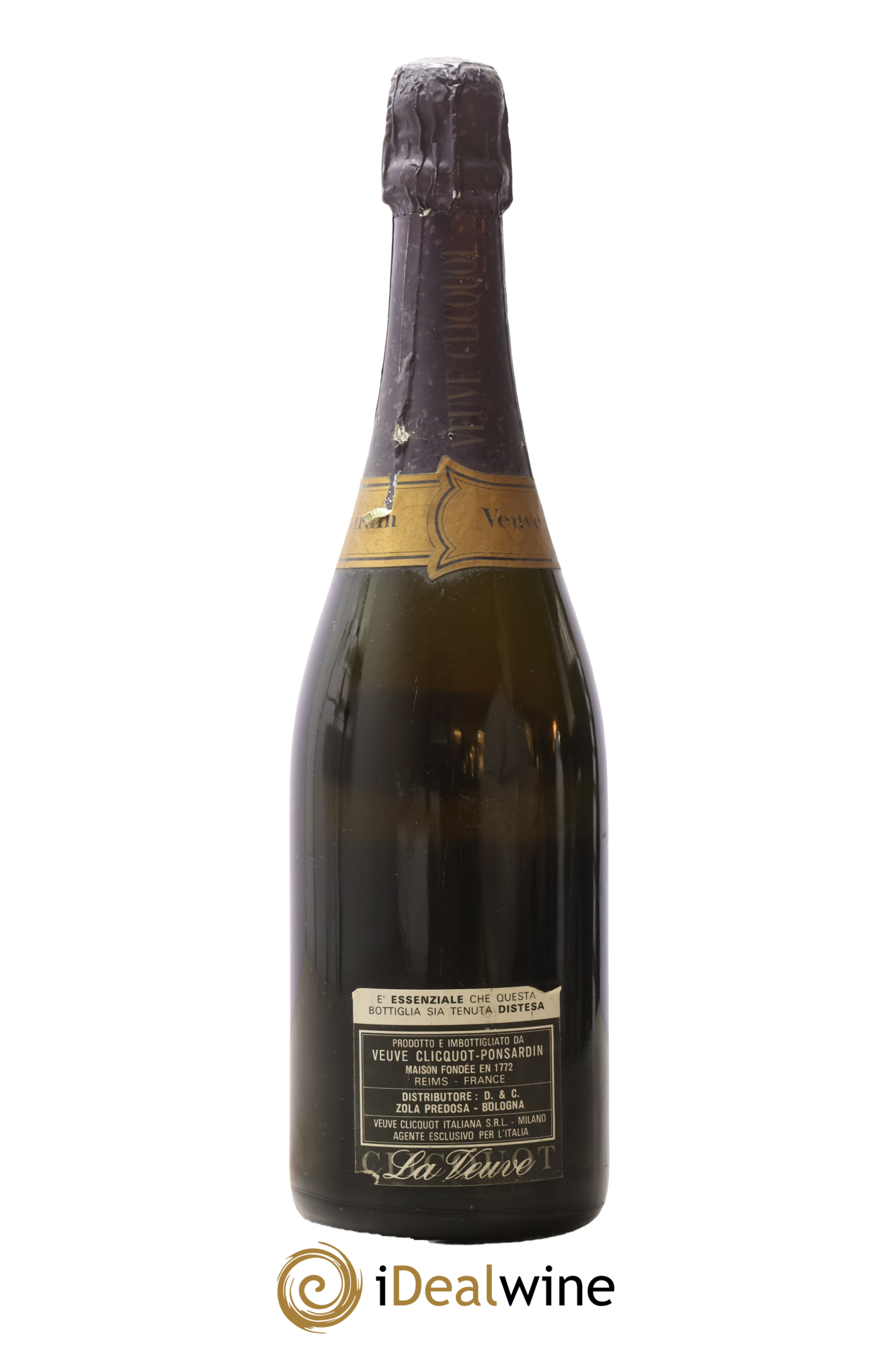 Carte d'Or Veuve Clicquot 1976 - Lot de 1 bouteille - 1