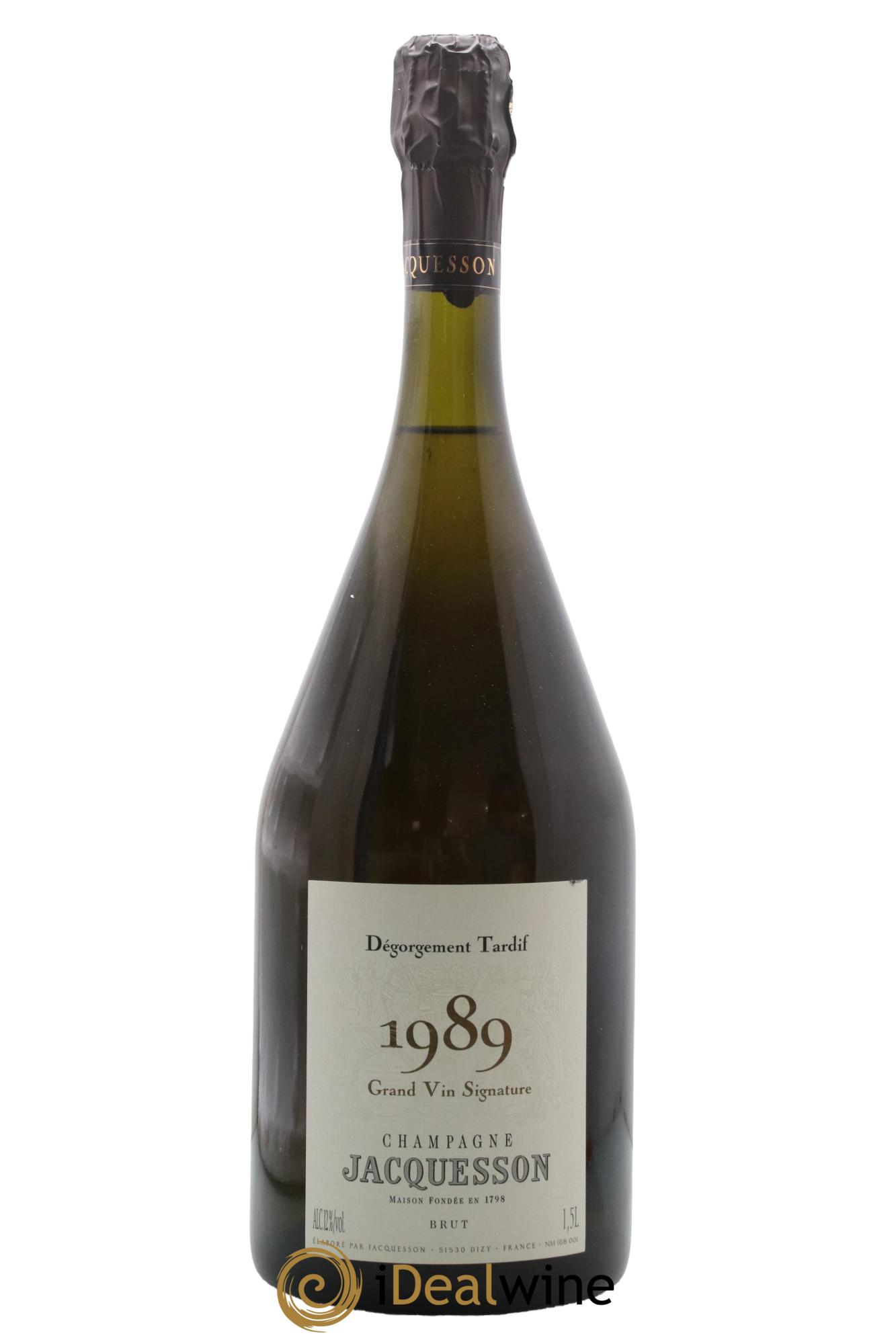 Champagne Grand Vin Signature Maison Jacquesson 1989 - Lot de 1 magnum - 1