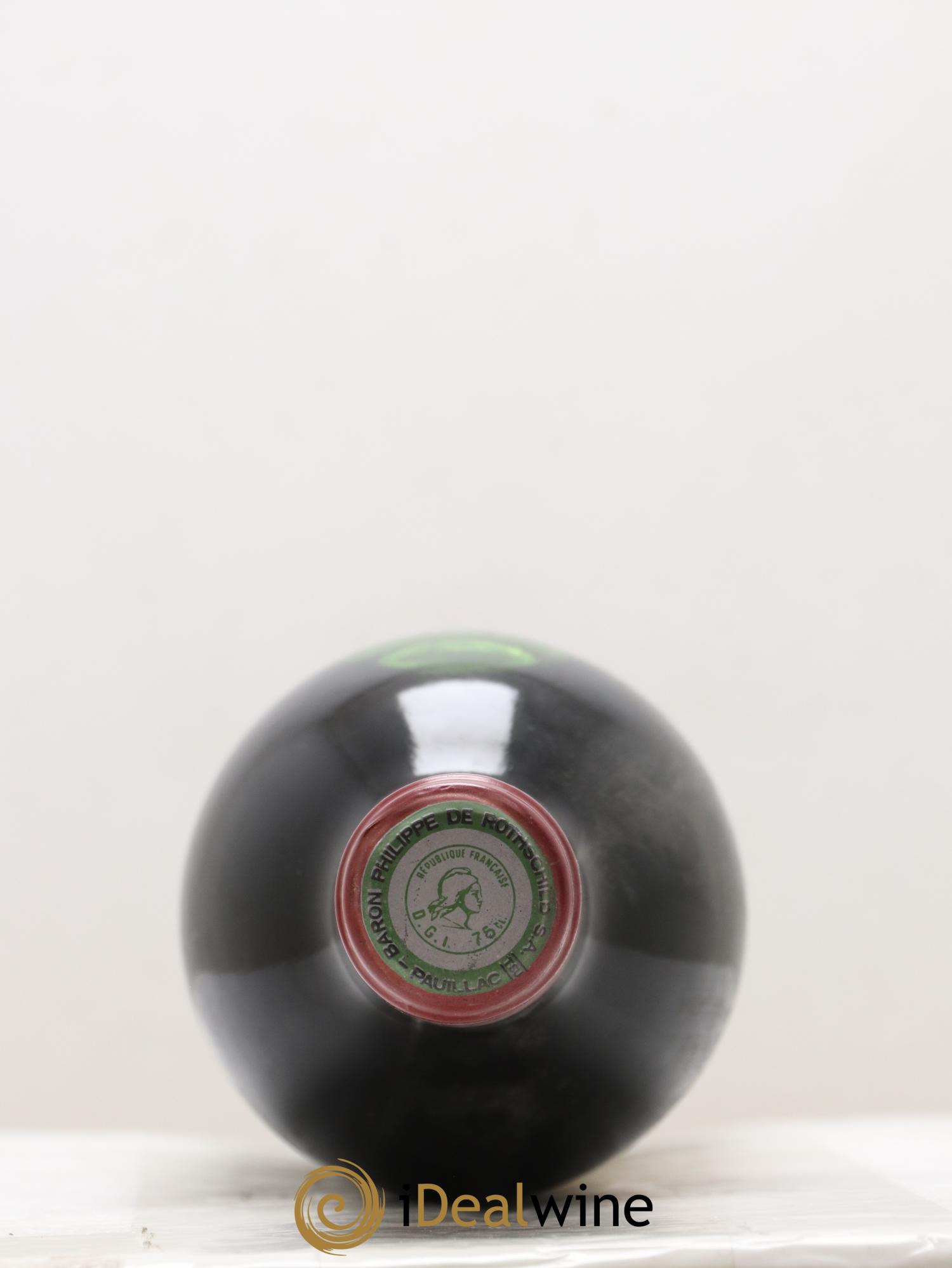 Château Mouton Rothschild 1er Grand Cru Classé 1985 - Lot de 1 bouteille - 1