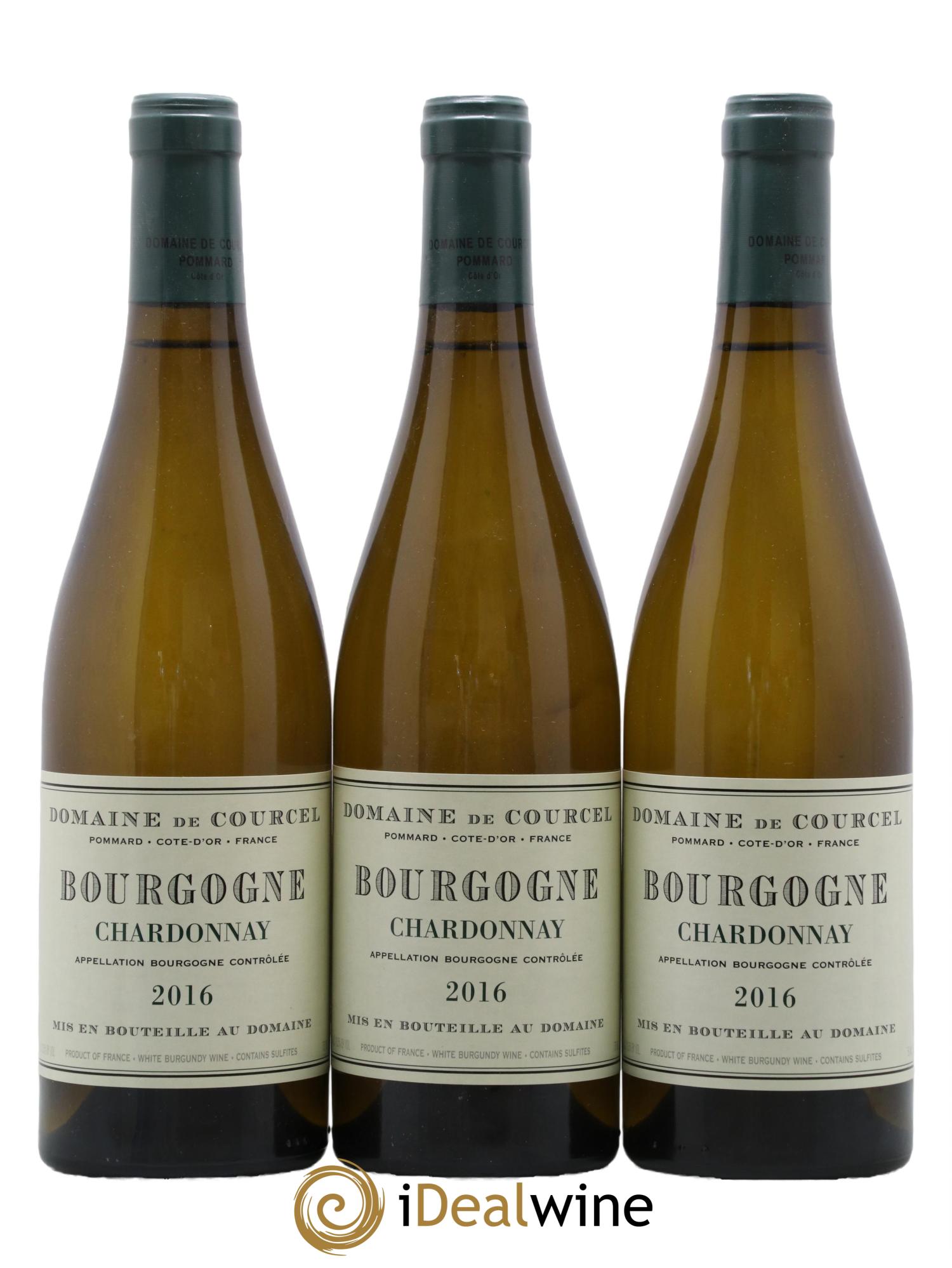 Bourgogne Domaine de Courcel 2016 - Lot de 3 bouteilles - 0